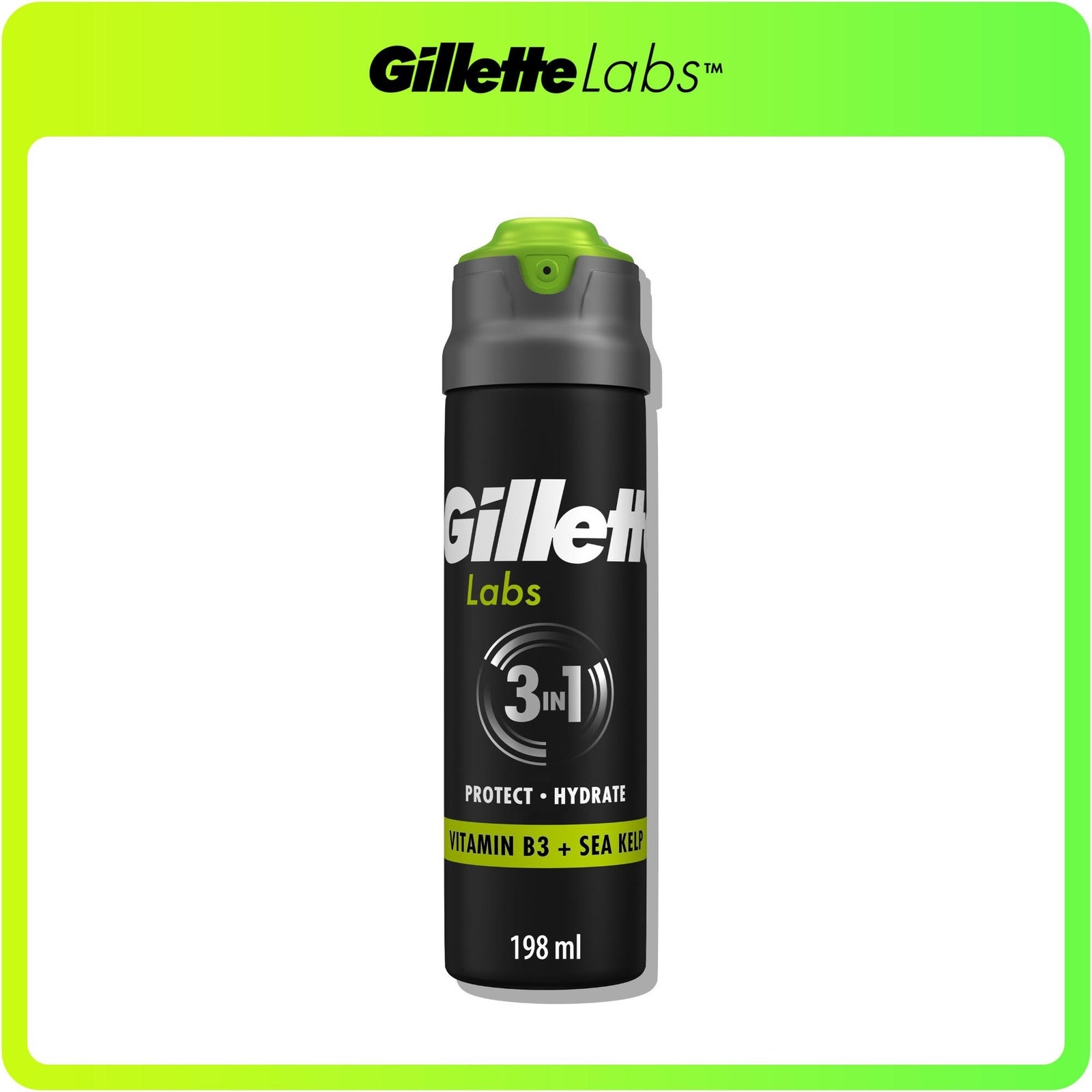 Gillette Labs Rapid Foaming Shaving Gel 198ml