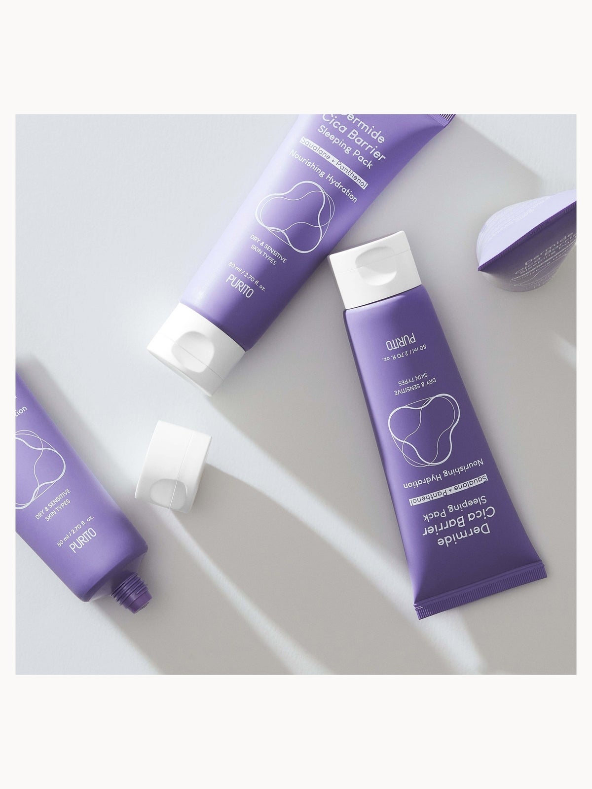 PURITO Dermide Cica Barrier Sleeping Pack 80ml 4