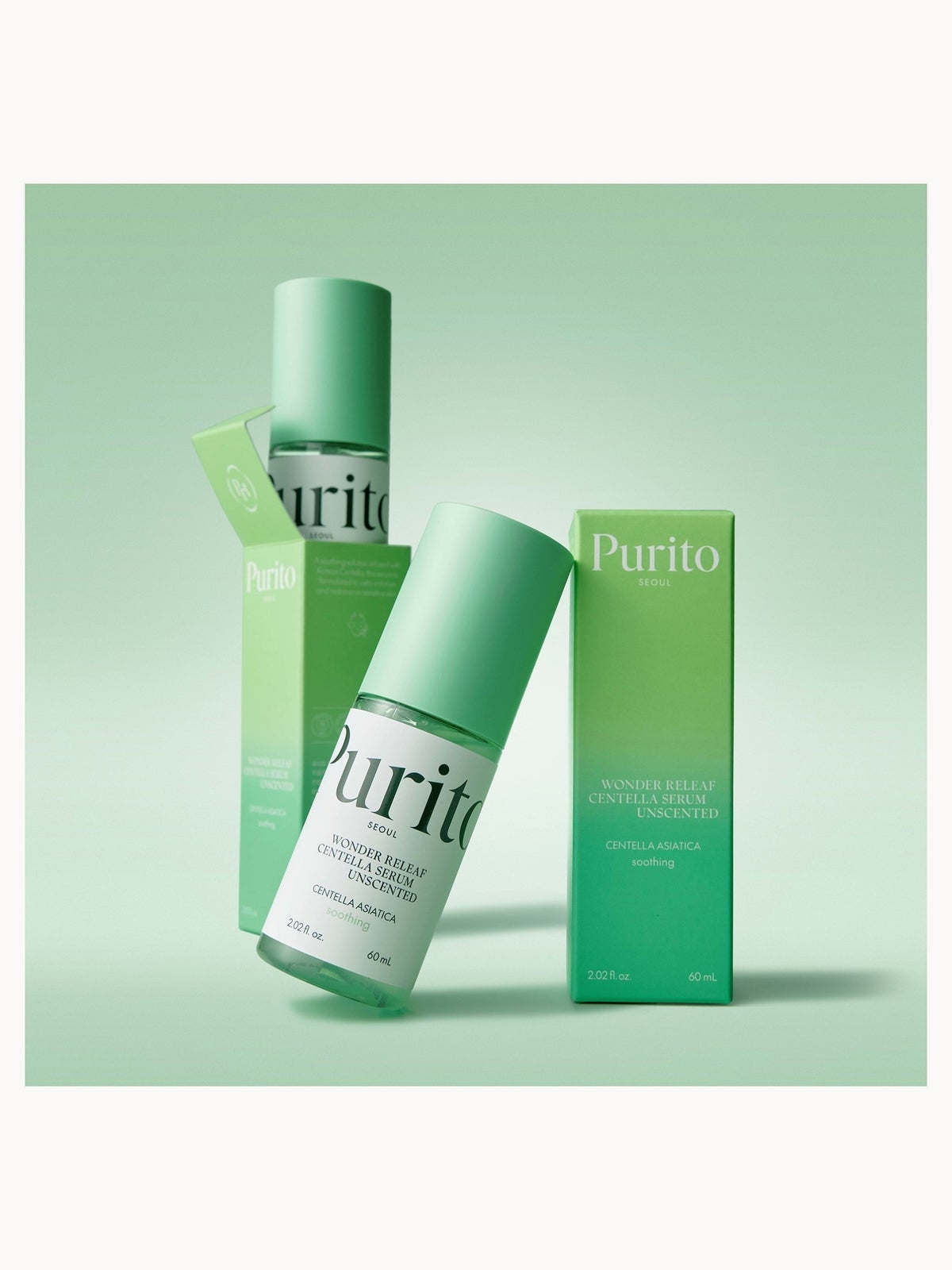 PURITO Wonder Releaf Centella Unscented Serum 60ml 4