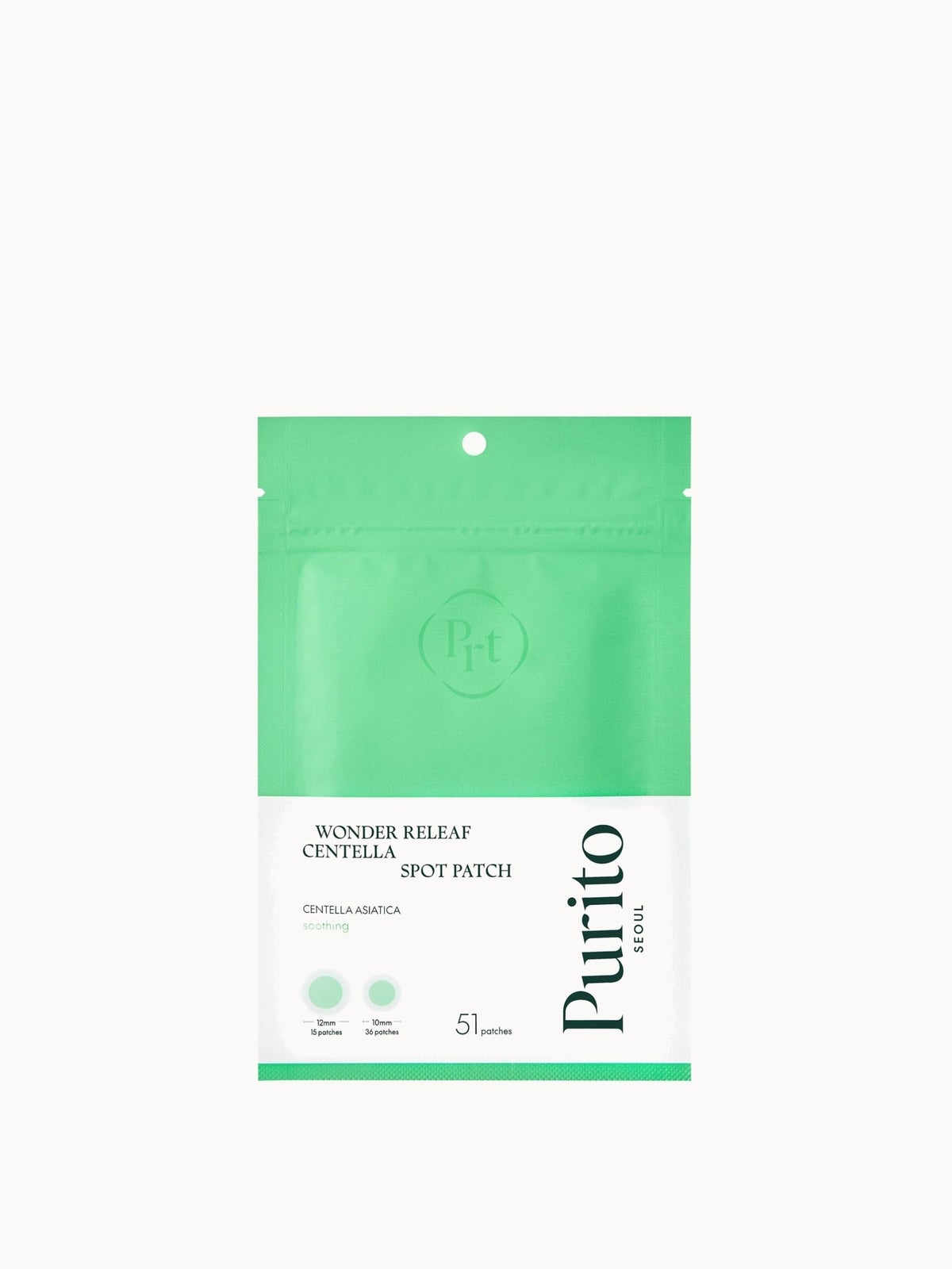 PURITO Wonder Releaf Centella Soothing Spot Patch (51 Patches)