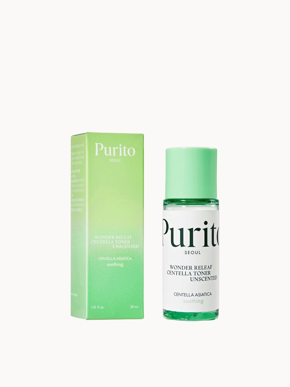 PURITO Mini Wonder Releaf Centella Unscented Toner 30ml, photo 2