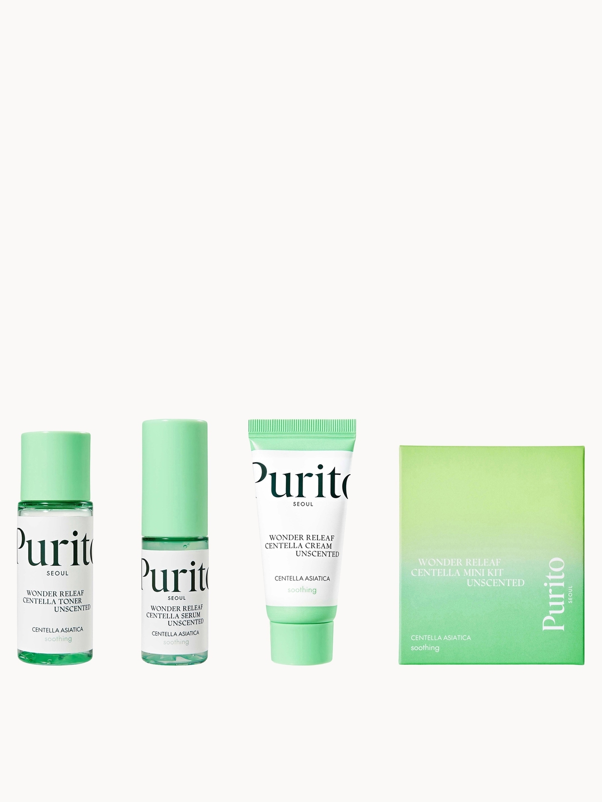 Image of PURITO Mini Wonder Releaf Centella Unscented Kit