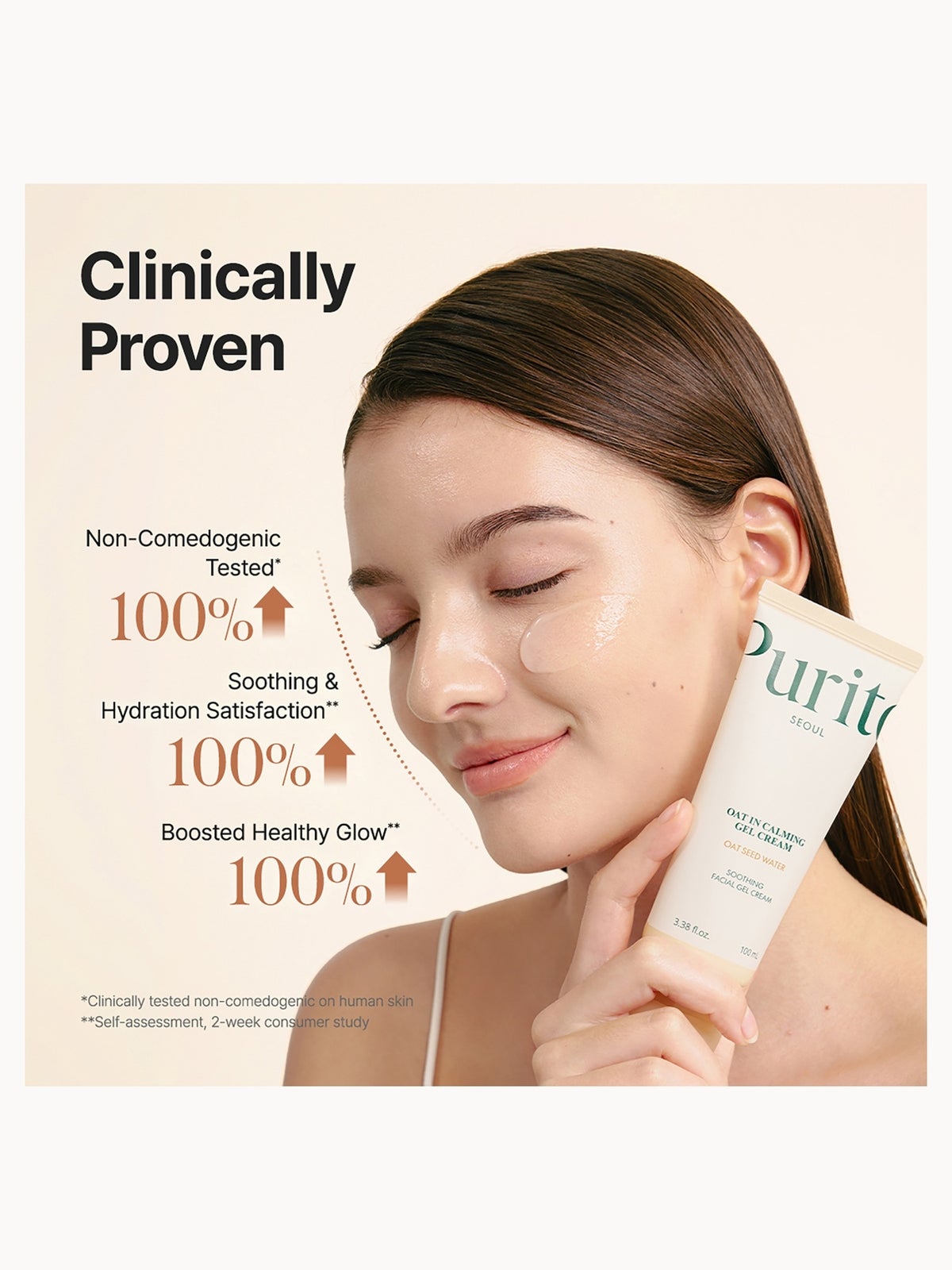 PURITO Oat-in Calming Gel Cream 100ml, photo 3