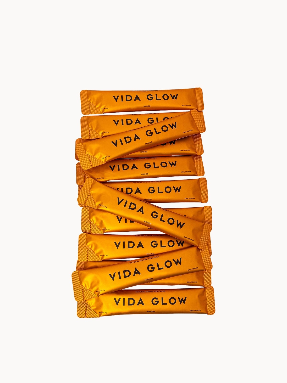 Vida Glow Natural Marine Collagen Sachets - Mango 3