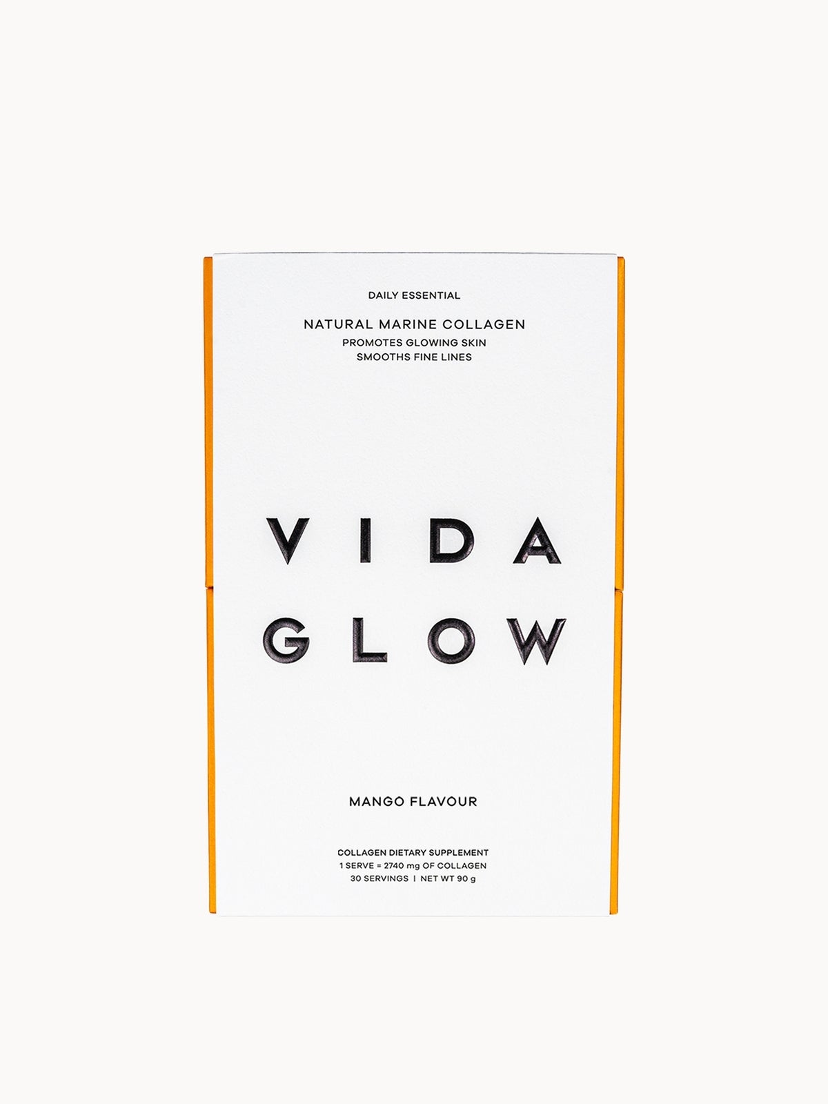 Vida Glow Natural Marine Collagen Sachets - Mango
