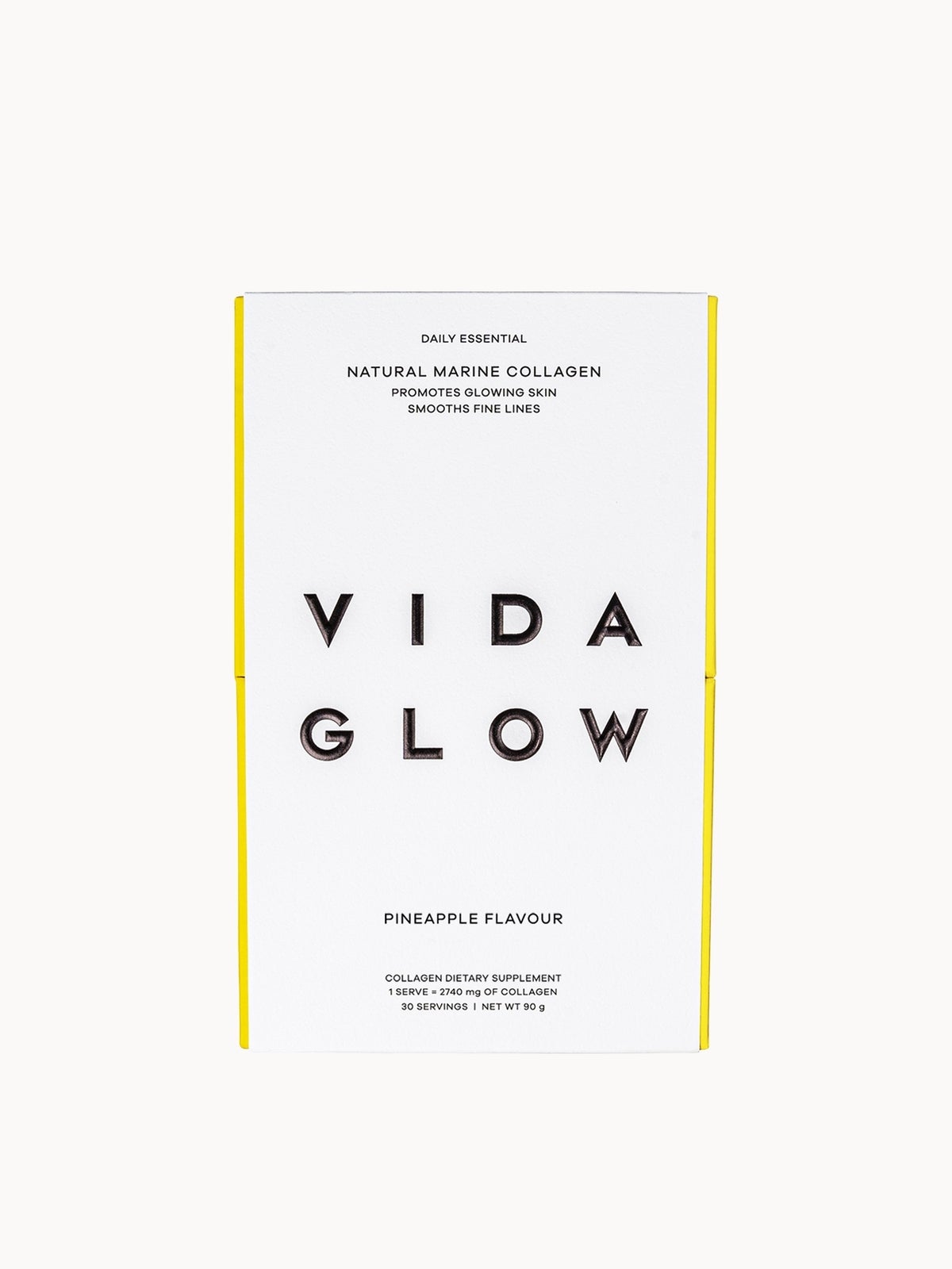 Vida Glow Natural Marine Collagen Sachets - Pineapple