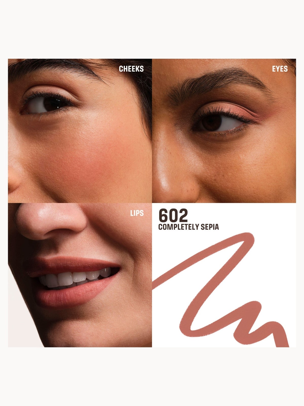 MAKEUP FOREVER Artist Color Pencil Multi-Use Lip Pencil (Various Shades) - 602-Completely Sepia 2