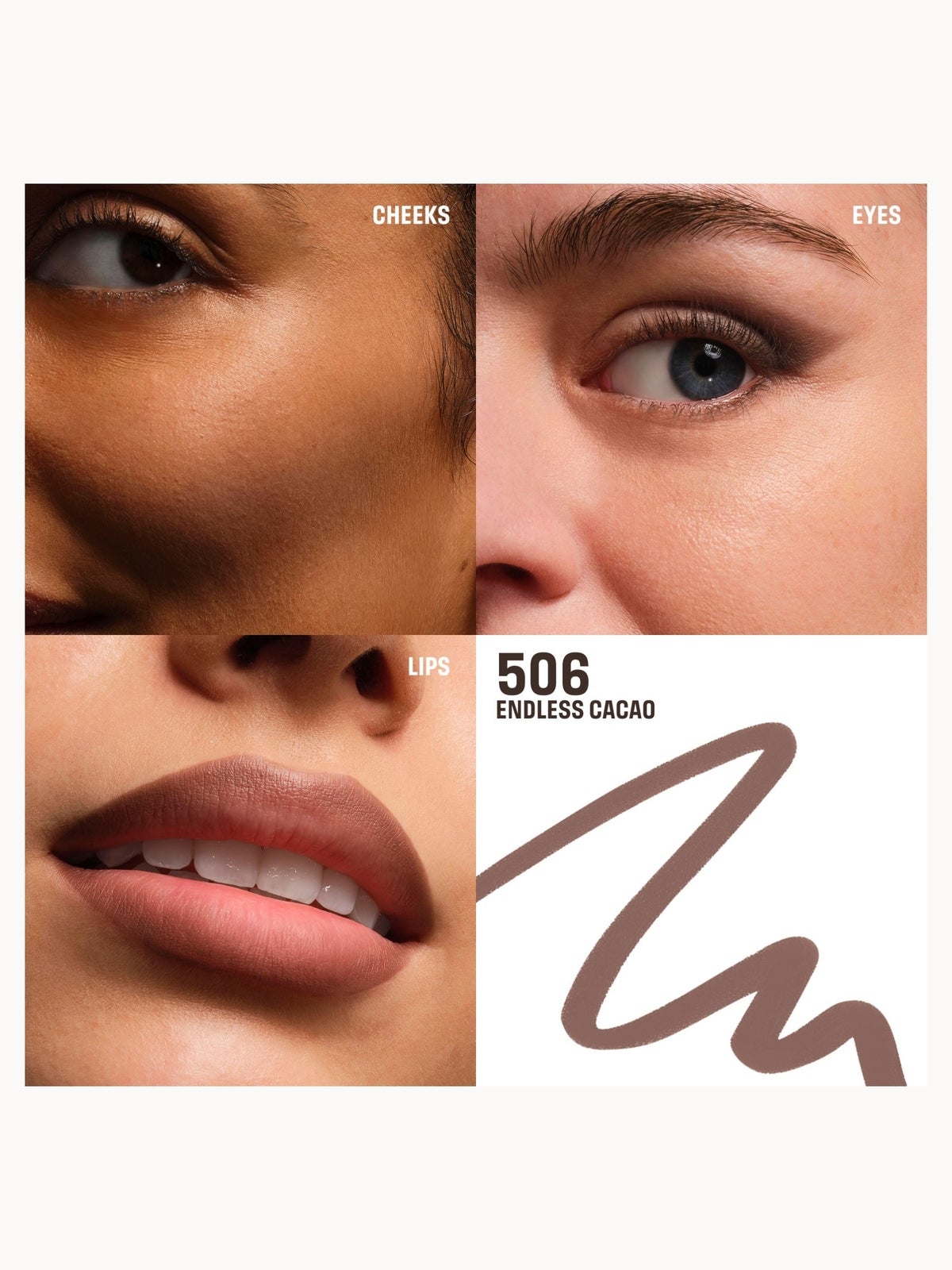 MAKEUP FOREVER Artist Color Pencil Multi-Use Lip Pencil (Various Shades) - 506-Endless Cacao 2