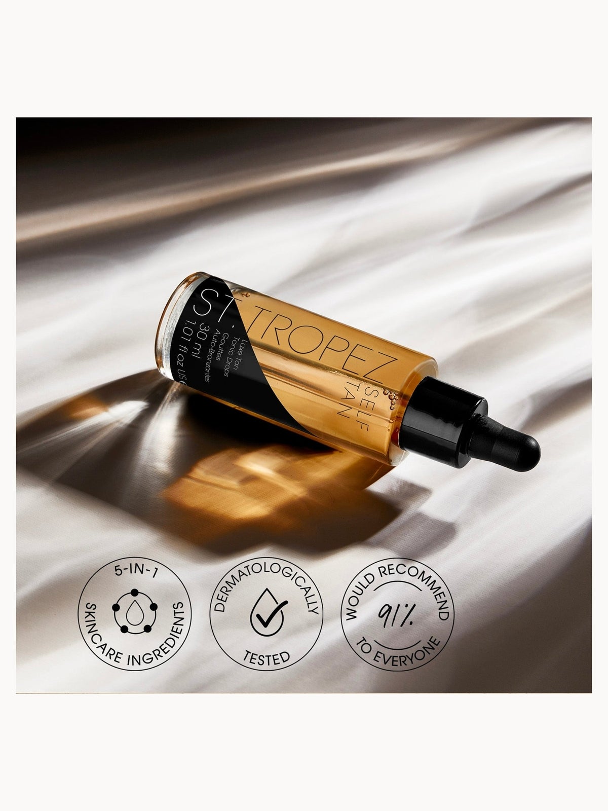 St. Tropez Luxe Tan Tonic Glow Drops 30ml 3