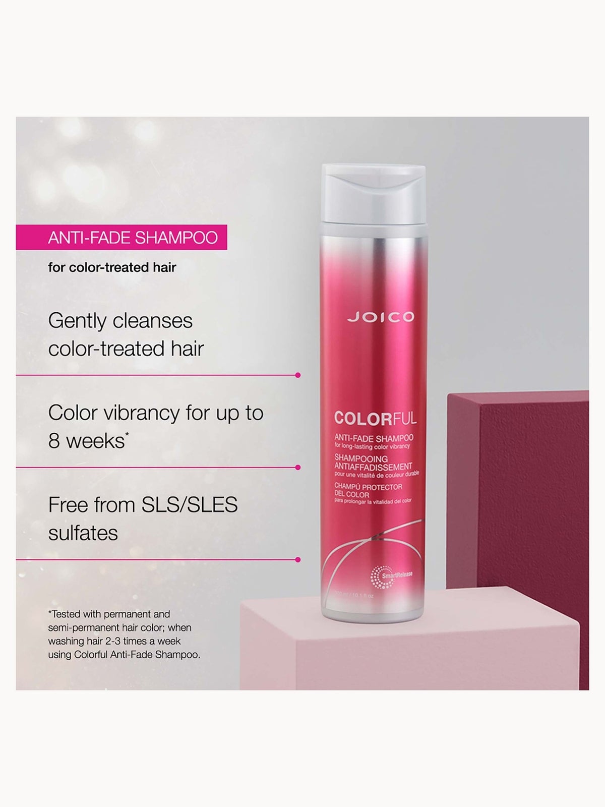 Joico Colorful Anti-Fade Shampoo 300ml 3
