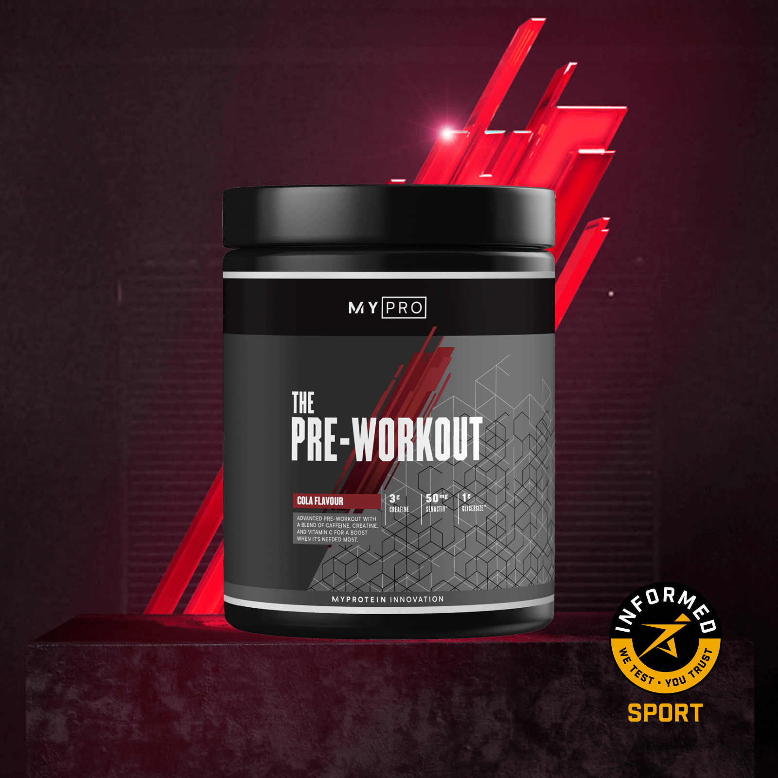 THE Pre-Workout - 30servings - Cola