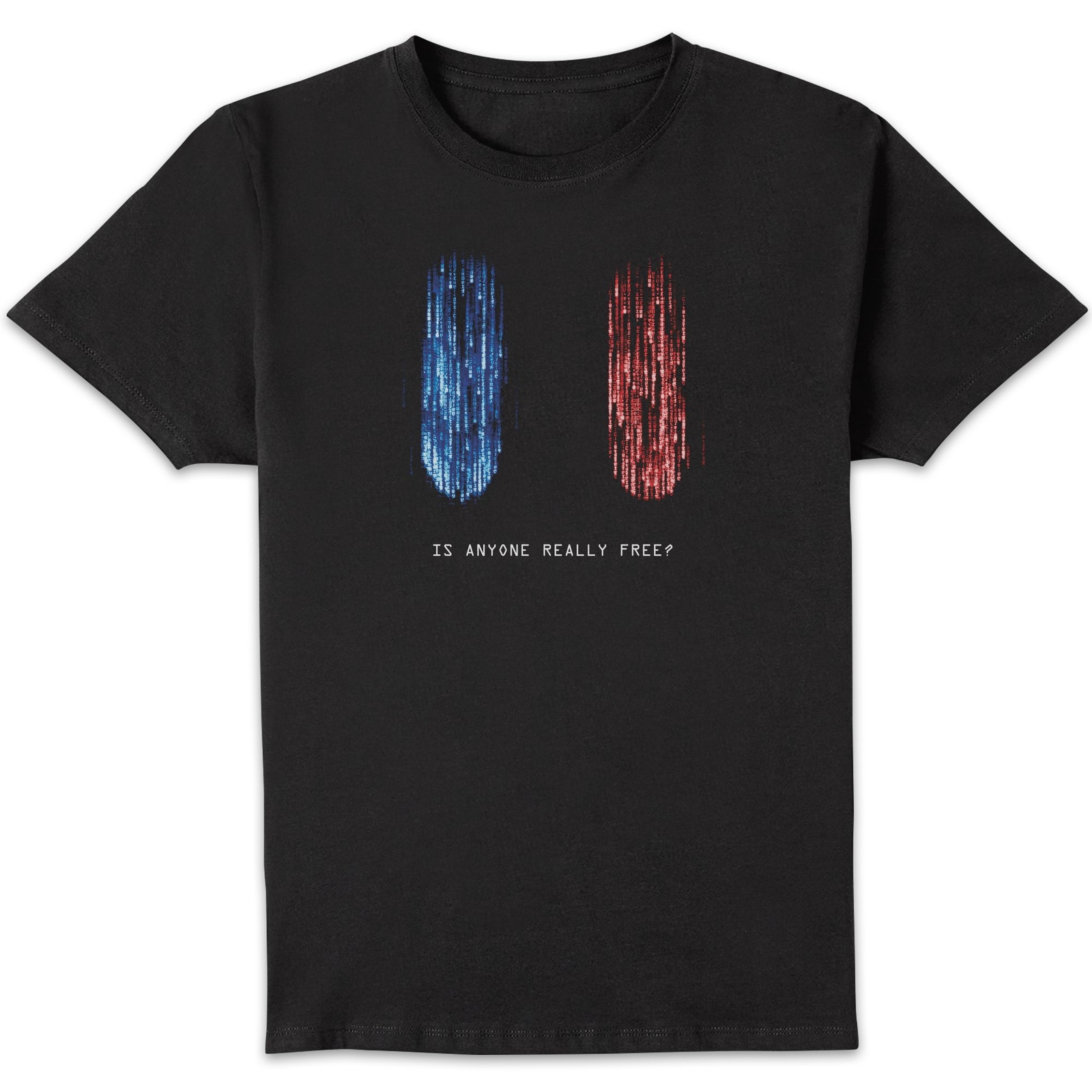 Matrix Red Pill Blue Pill Unisex T-Shirt - Black - M
