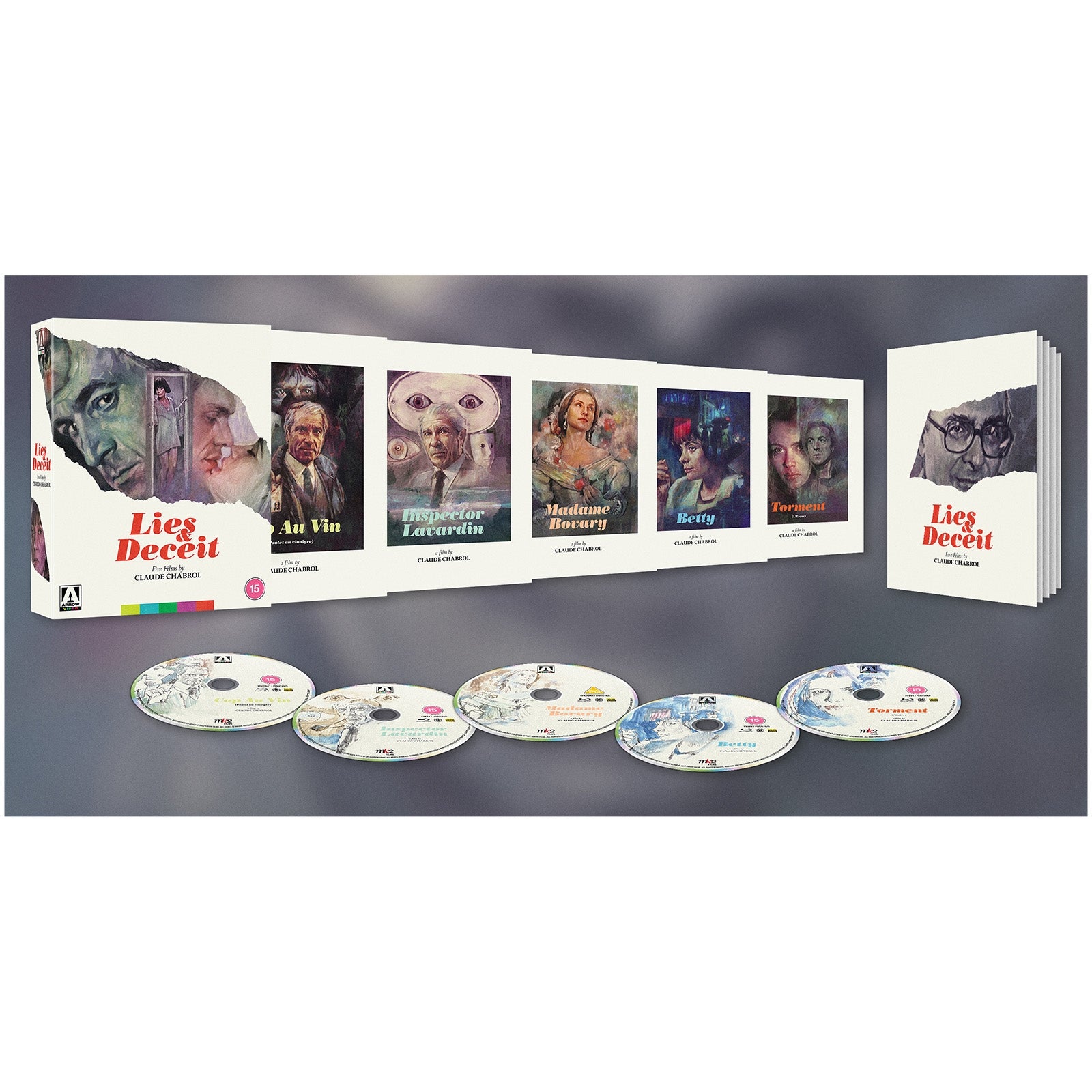 Arrow Video Lies And Deceit | Five Films By Claude Chabrol | Limited Edition Blu-ray
