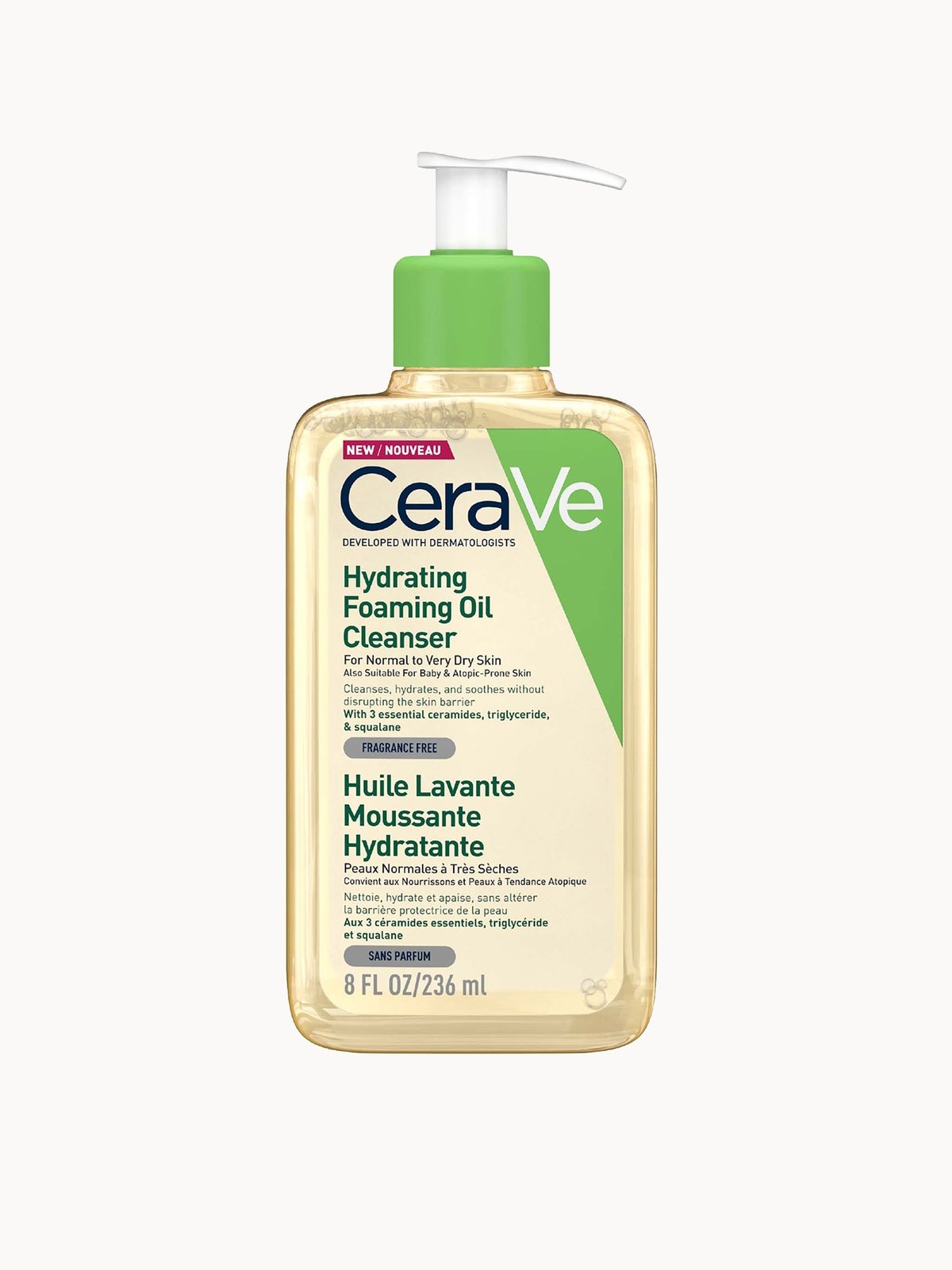CeraVe Hydrating Foaming Oil Cleanser 236ml