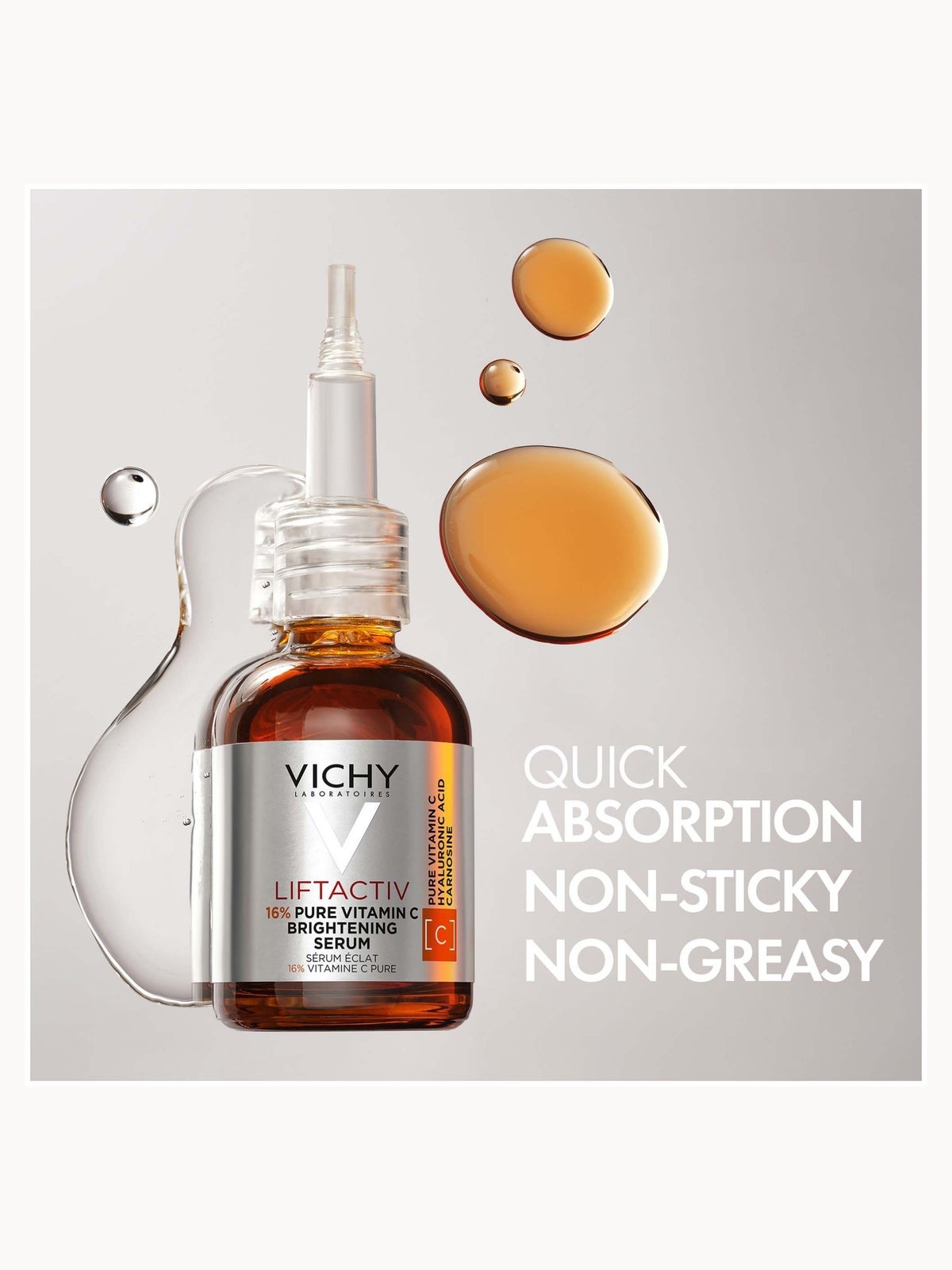 VICHY Liftactiv Supreme 16% Pure Vitamin C Brightening Serum 20ml 4