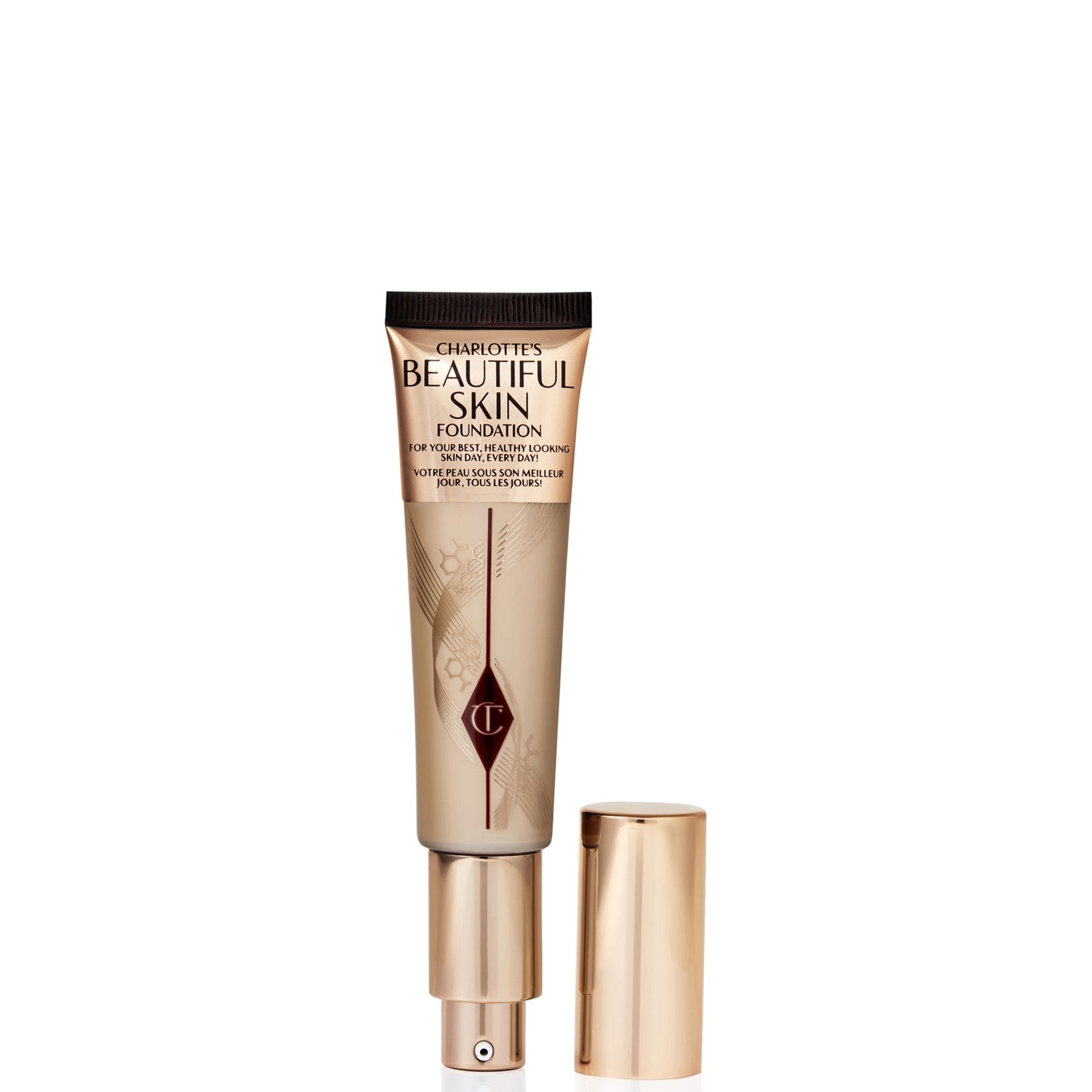 Charlotte Tilbury Charlotte’s Beautiful Skin Foundation - 3 Neutral - Size 30 ml - Image 3