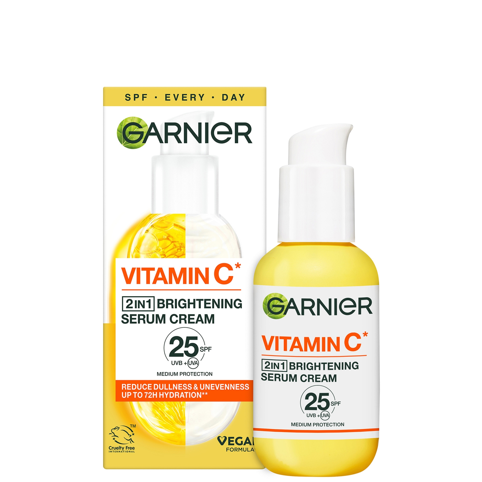 Garnier Siero Illuminante con 20% Vitamina C SPF 25 50 ml