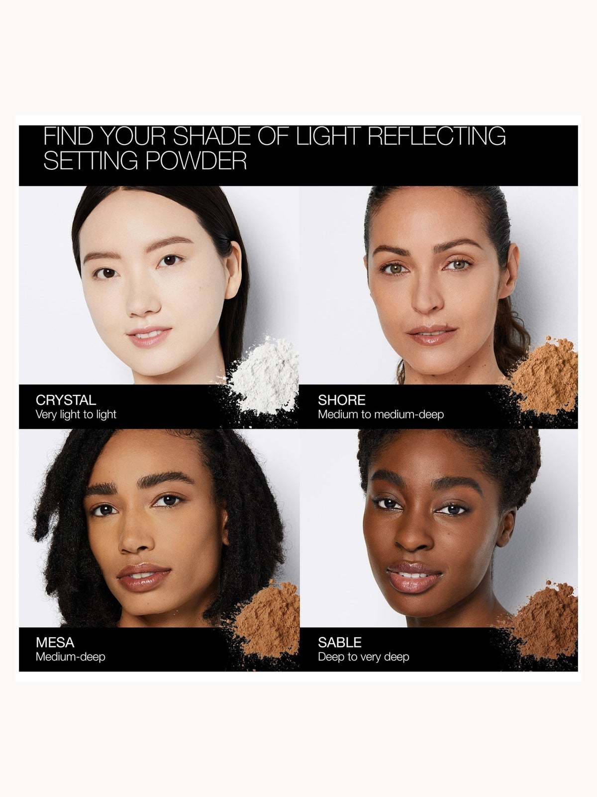 NARS Light Reflecting Pressed Setting Powder 10g (Various Shades) - Sable 4