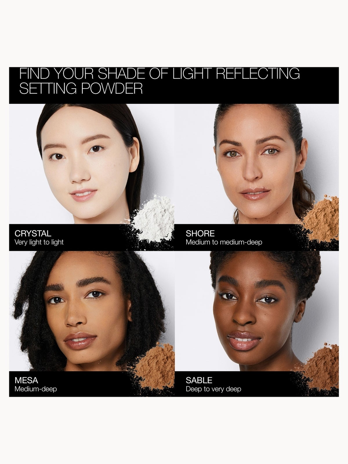 NARS Light Reflecting Pressed Setting Powder Mini - Crystal 3g 4