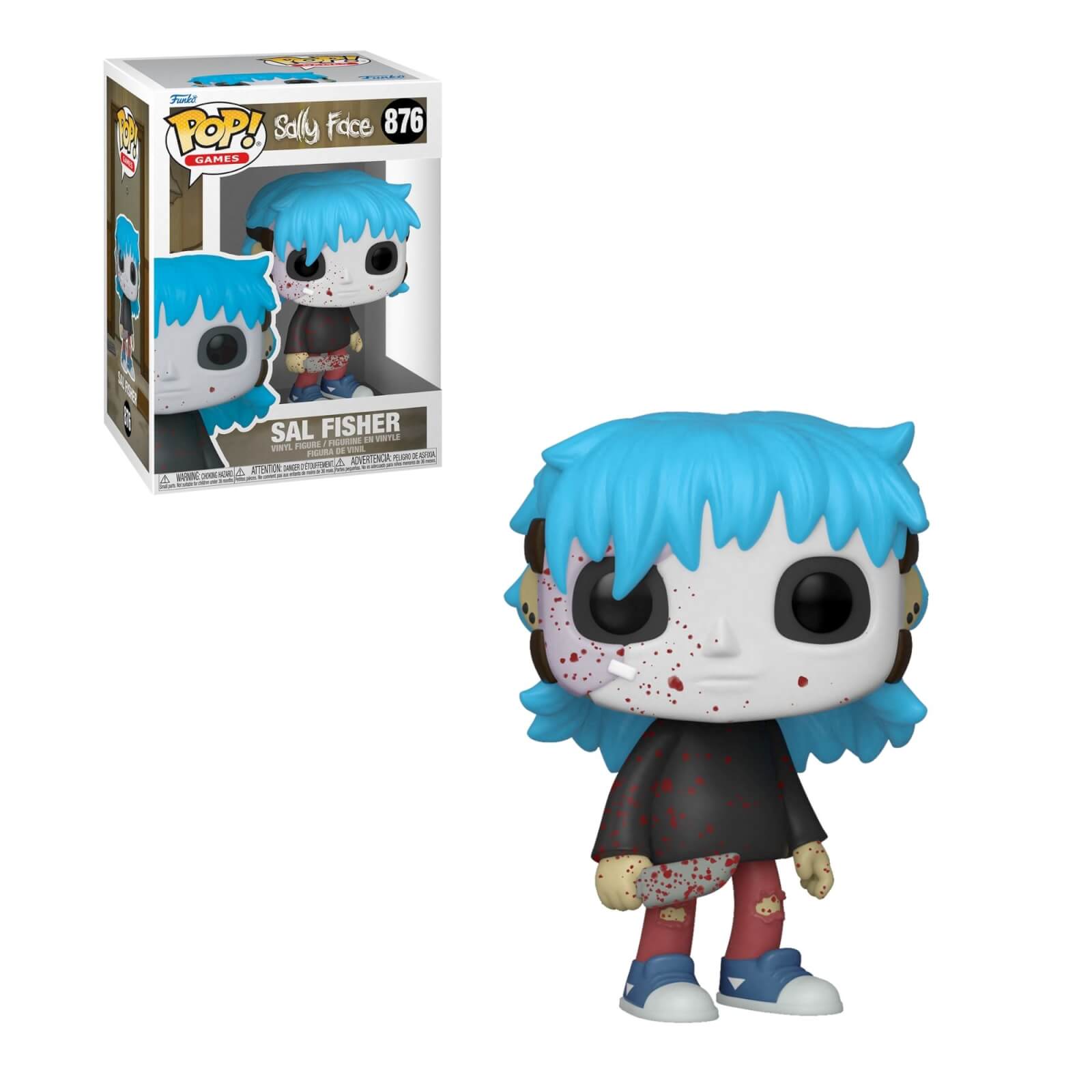 Pop sally face. Салли фейс фигурка ФАНКО поп. Sally face Funko Pop фигурка. ФАНКО поп Салли фейс. Sal Fisher Funko.