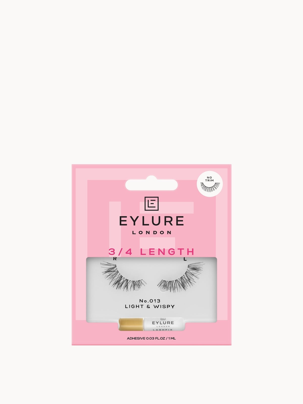 Eylure False Lashes - 3/4 Length No. 013