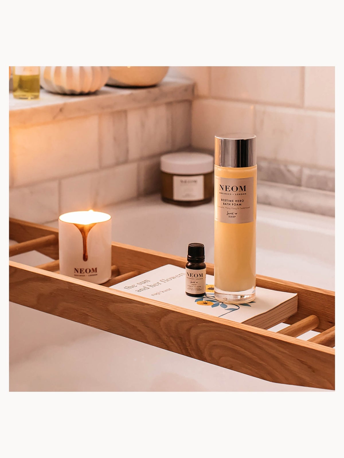 NEOM Wellbeing Perfect Night's Sleep Intensive Skin Treatment Candle 140g 3