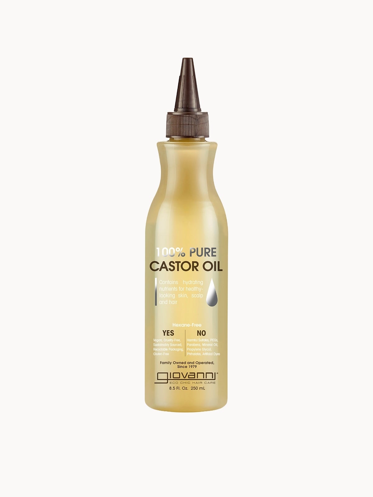 Giovanni 100% Pure Castor Oil 250ml