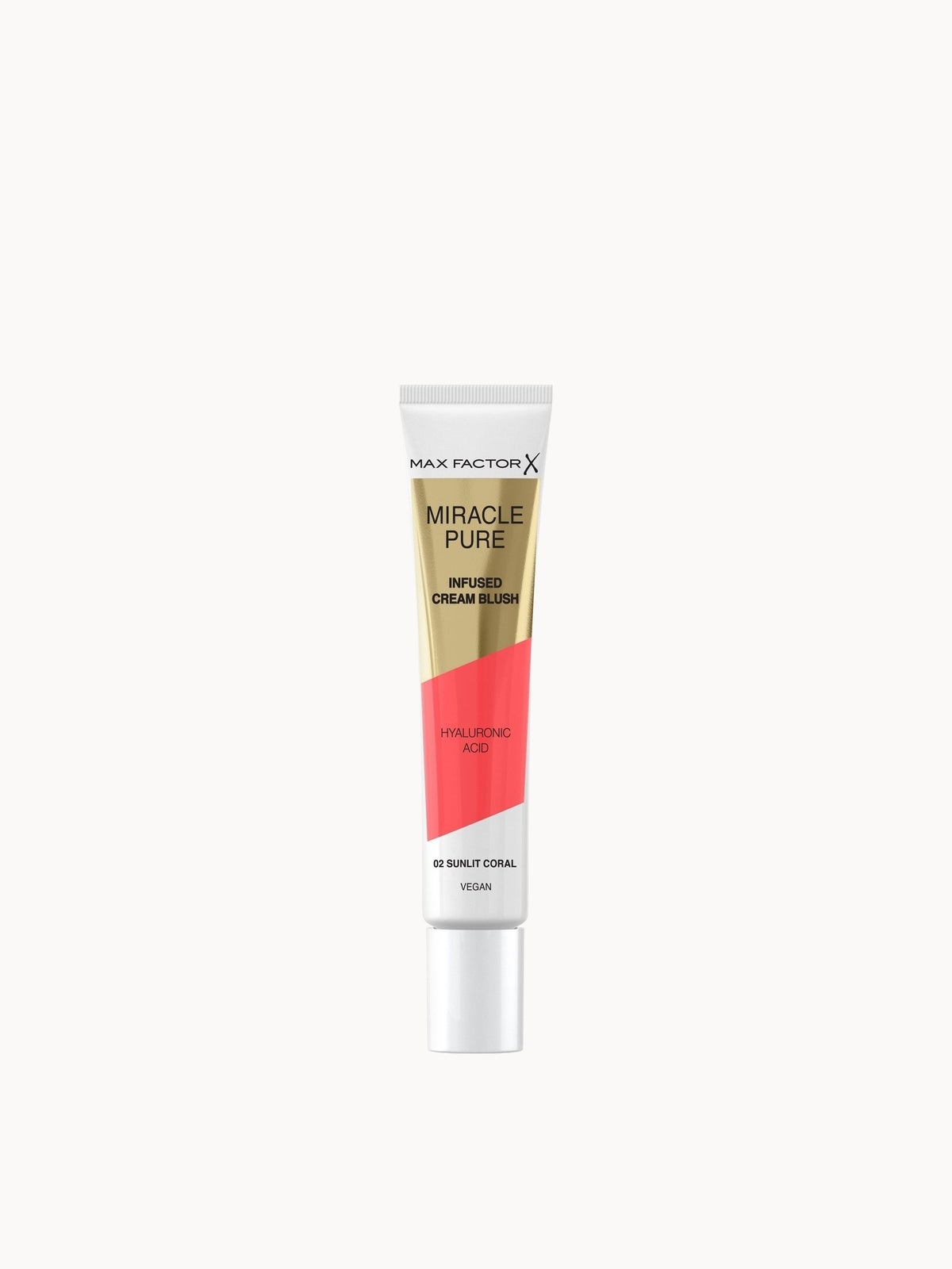 Max Factor Miracle Pure Cream Blush 15ml (Various Shades) - Sunlit Coral