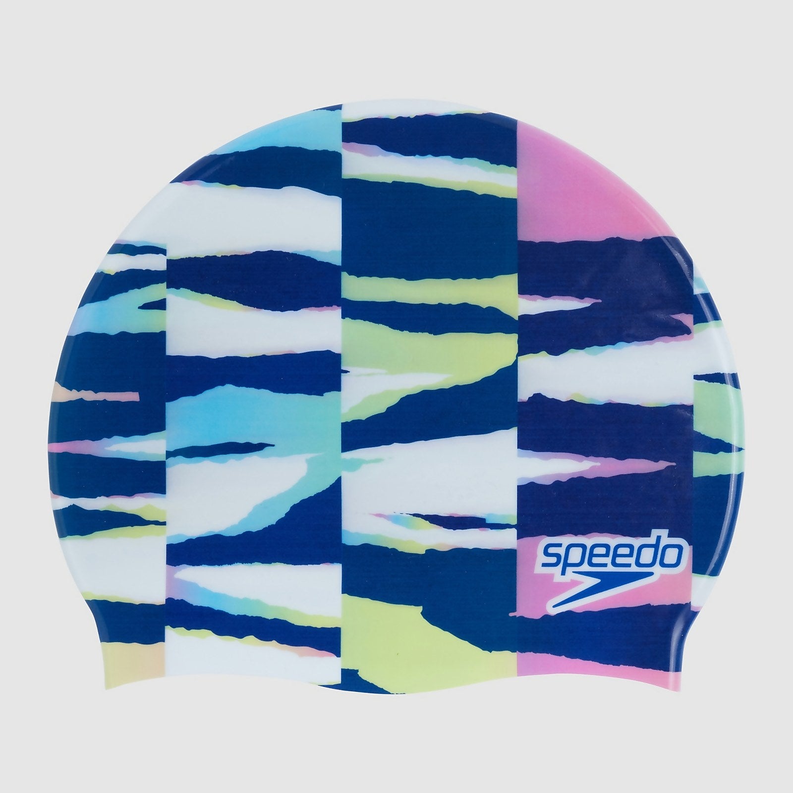Bonnet Adulte Digital Print blanc/bleu - One Size