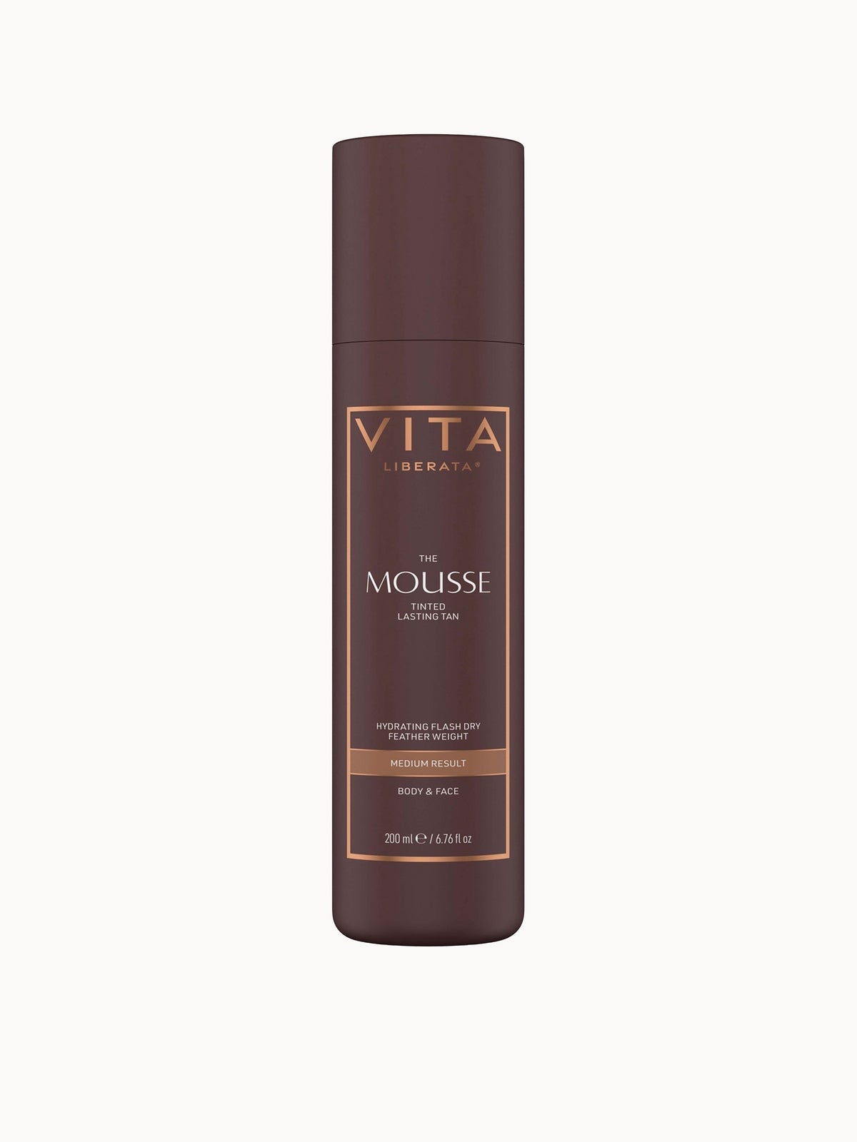 Vita Liberata Tinted Tanning Mousse 200ml – Medium