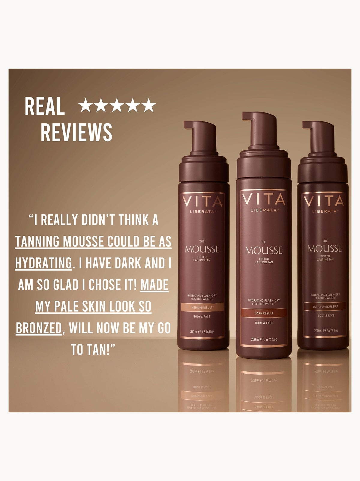 Vita Liberata Tinted Tanning Mousse - Dark 3