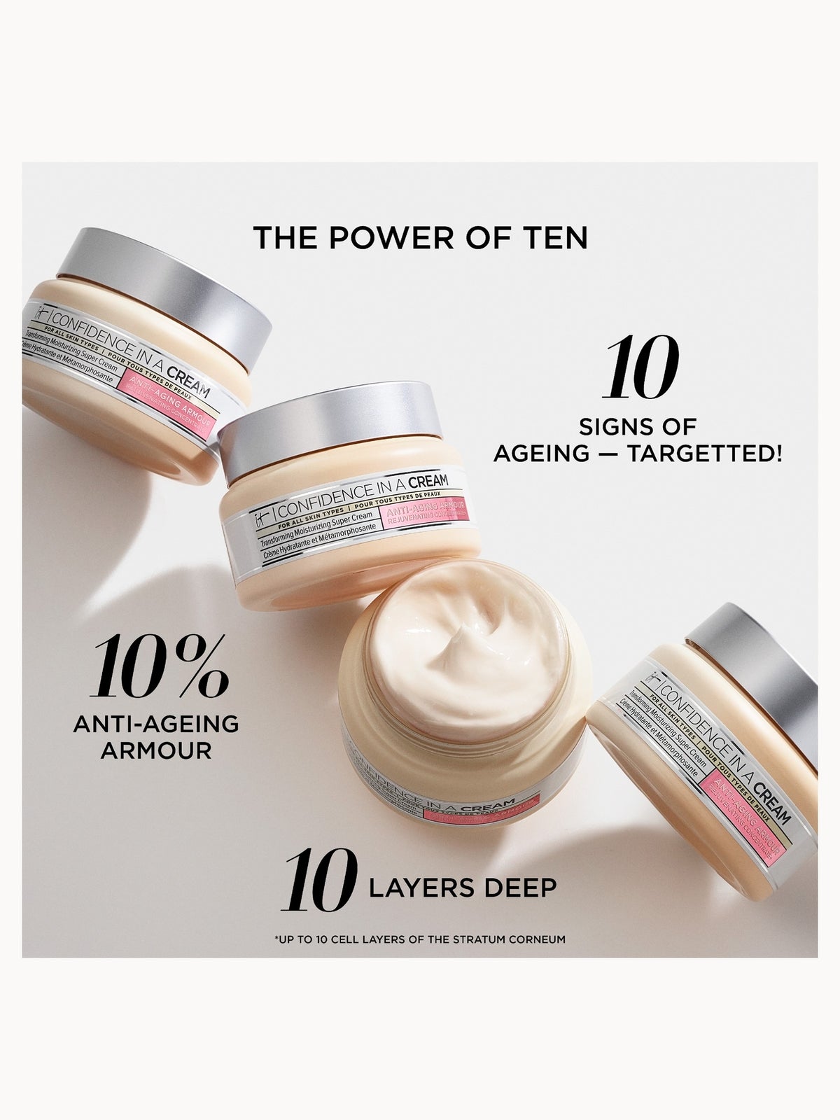 IT Cosmetics Confidence in a Cream Anti-Ageing Hydrating Moisturiser 60ml, photo 2