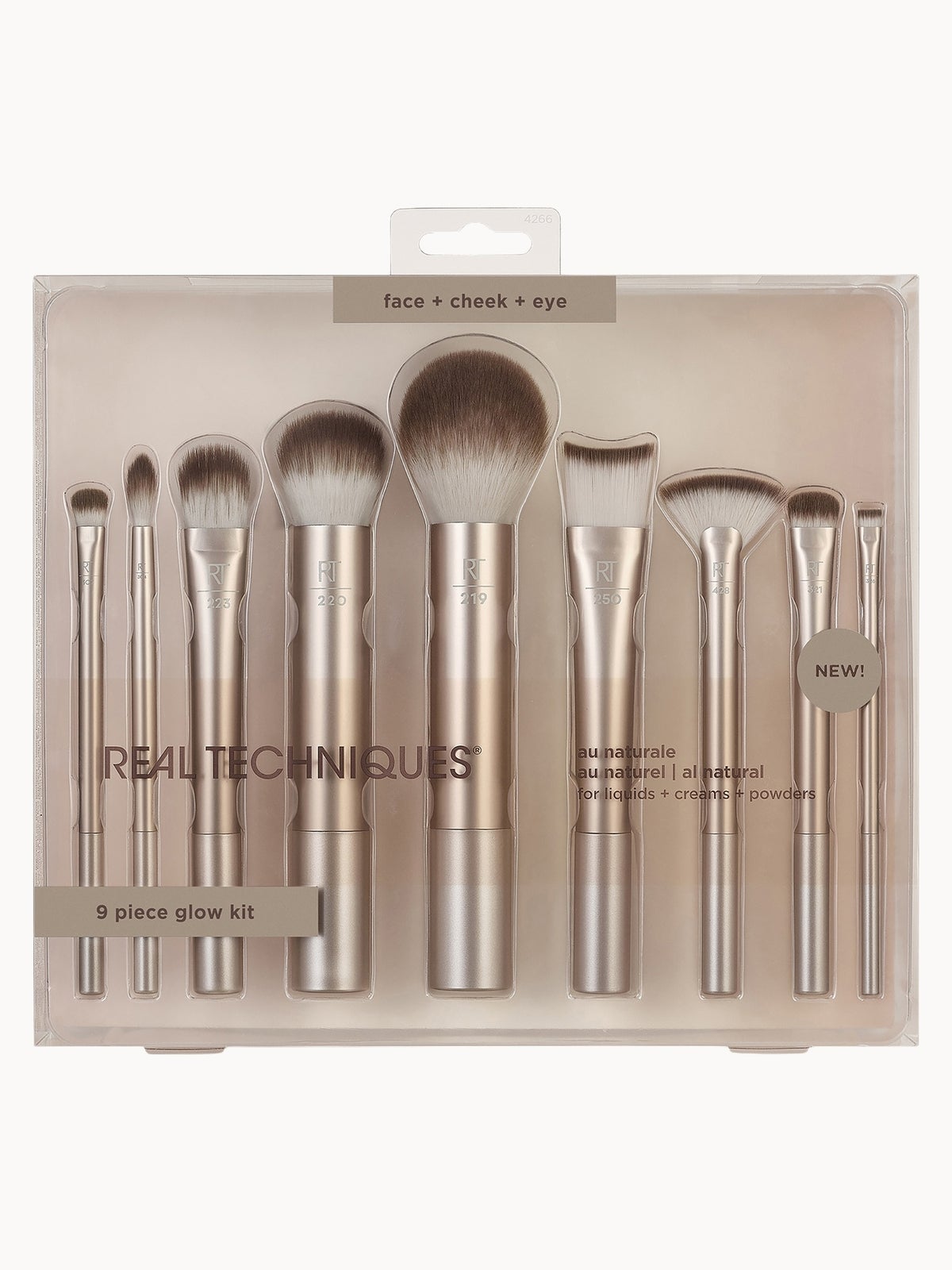 Real Techniques Au Naturale Complete Brush Kit (Worth £75.91) 2