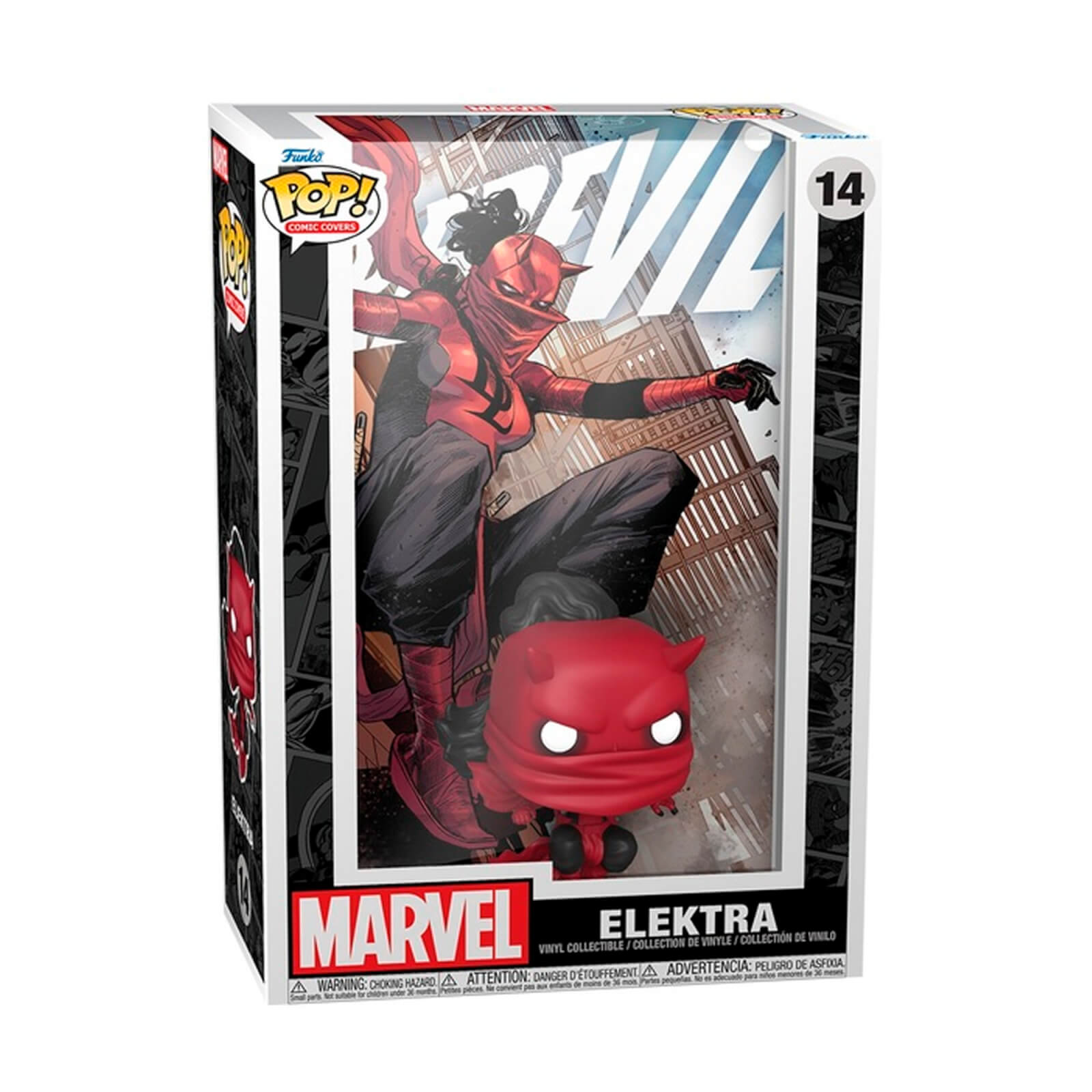 Marvel Comic Cover Elektra Daredevil Funko Pop! Vinyl