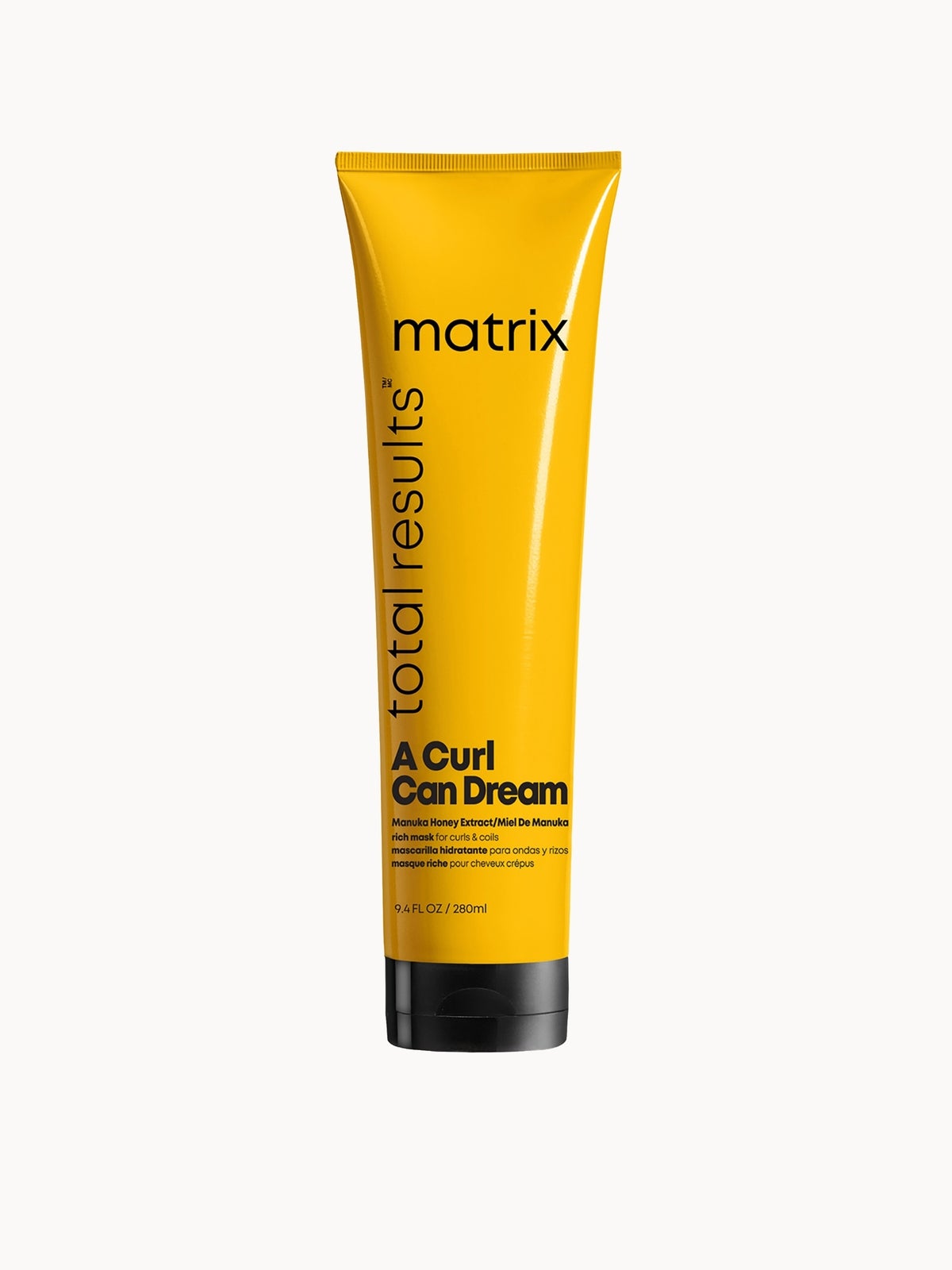 Matrix Total Results A Curl Can Dream Manuka Honey Infused Rich Hair Mask for Curls and Coils 280ml