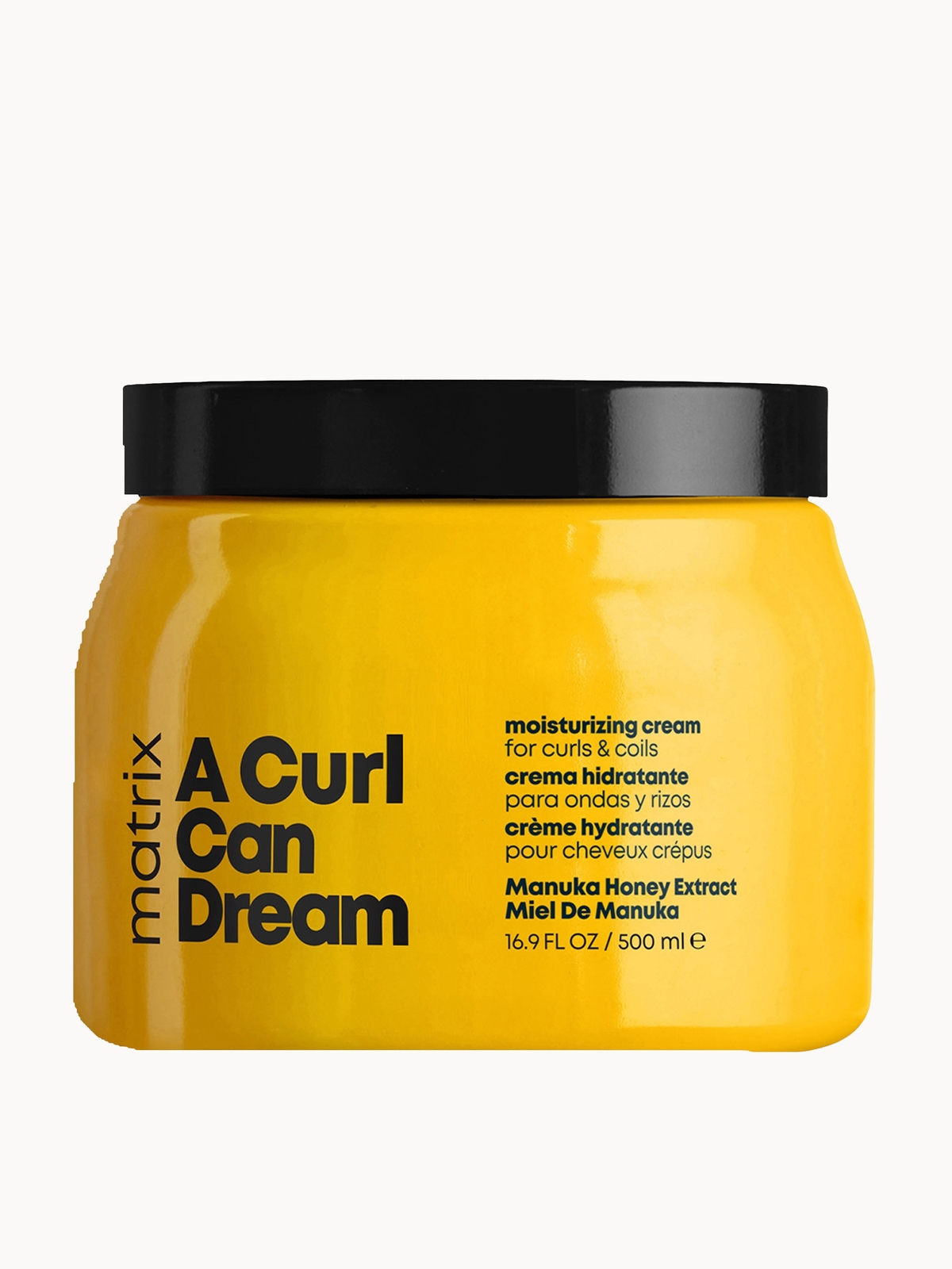 Matrix Total Results A Curl Can Dream Manuka Honey Infused Moisturising Hair Cream for Curls and Coils 500ml