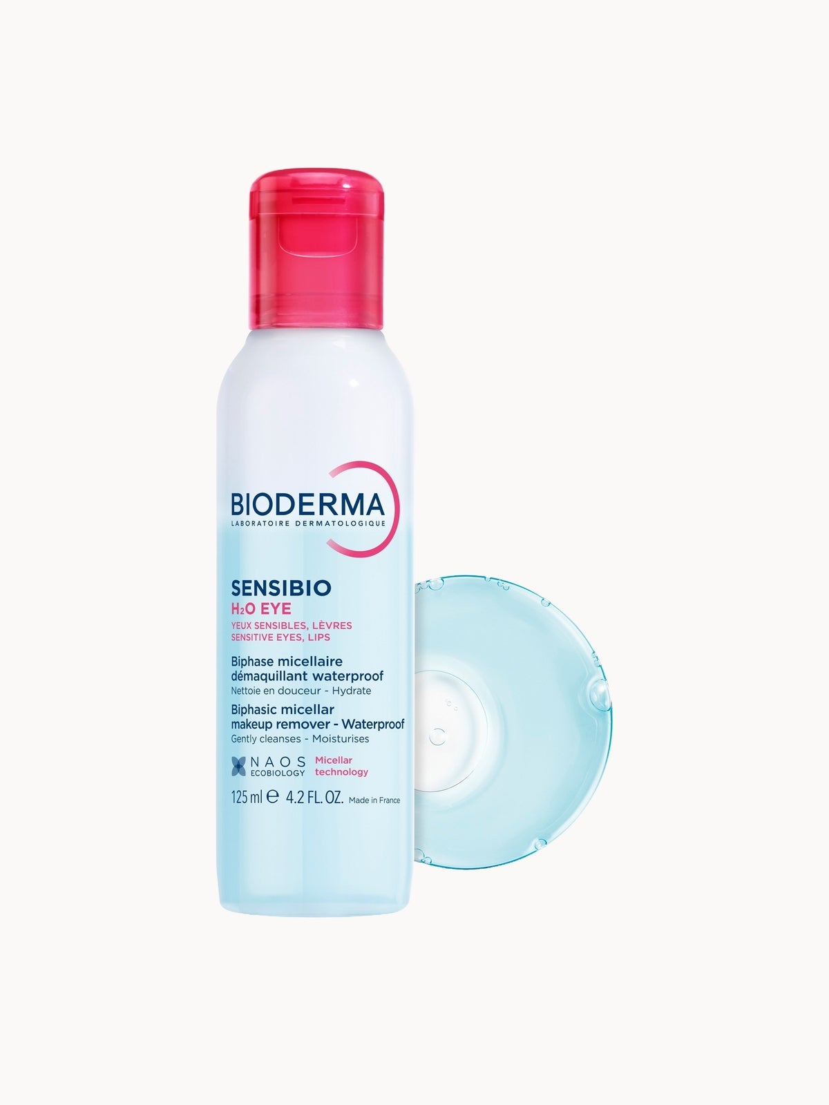 Bioderma Sensibio H2O Eye Bi-Phase Makeup Remover 125ml 2