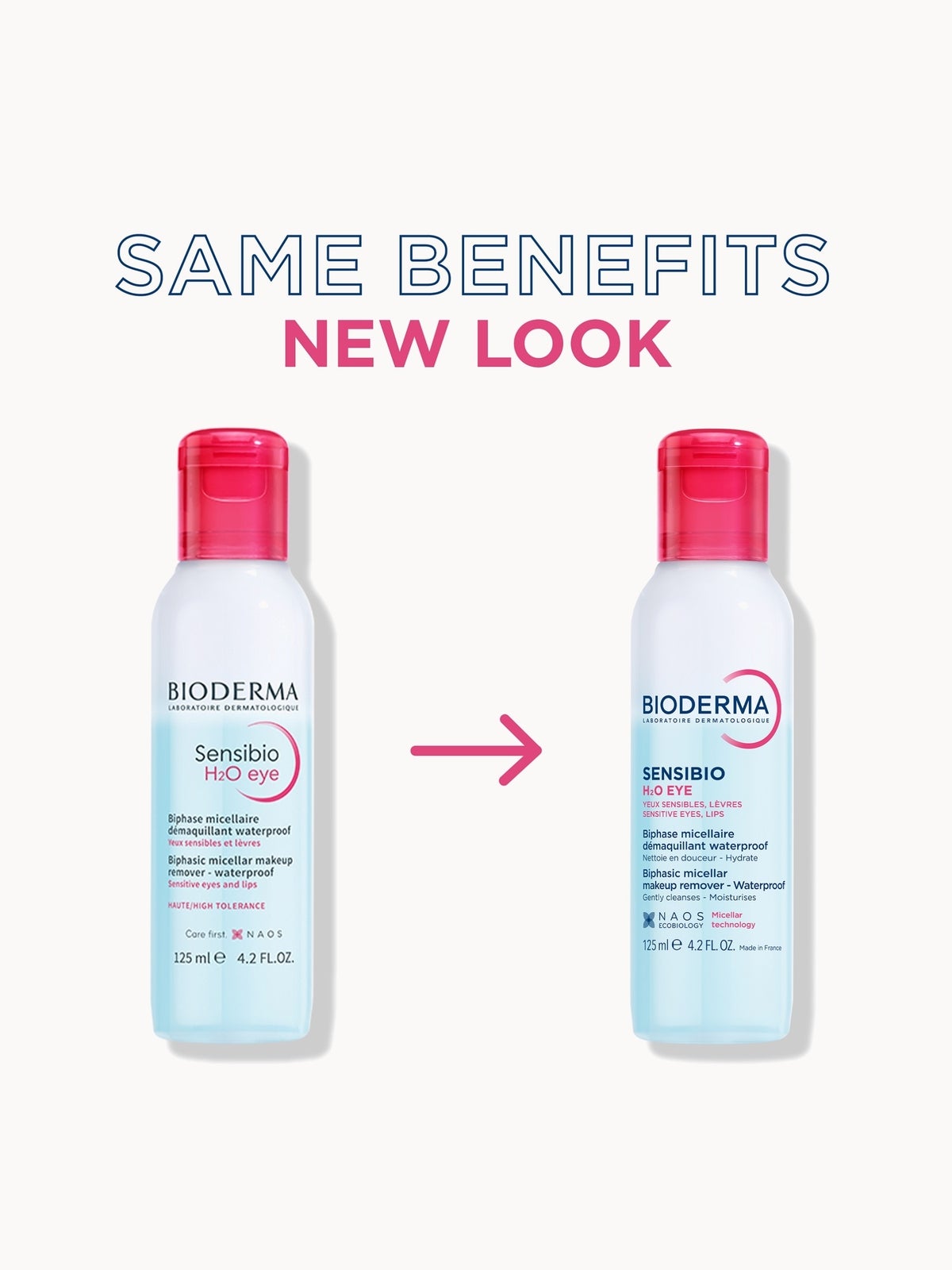 Bioderma Sensibio H2O Eye Bi-Phase Makeup Remover 125ml 3