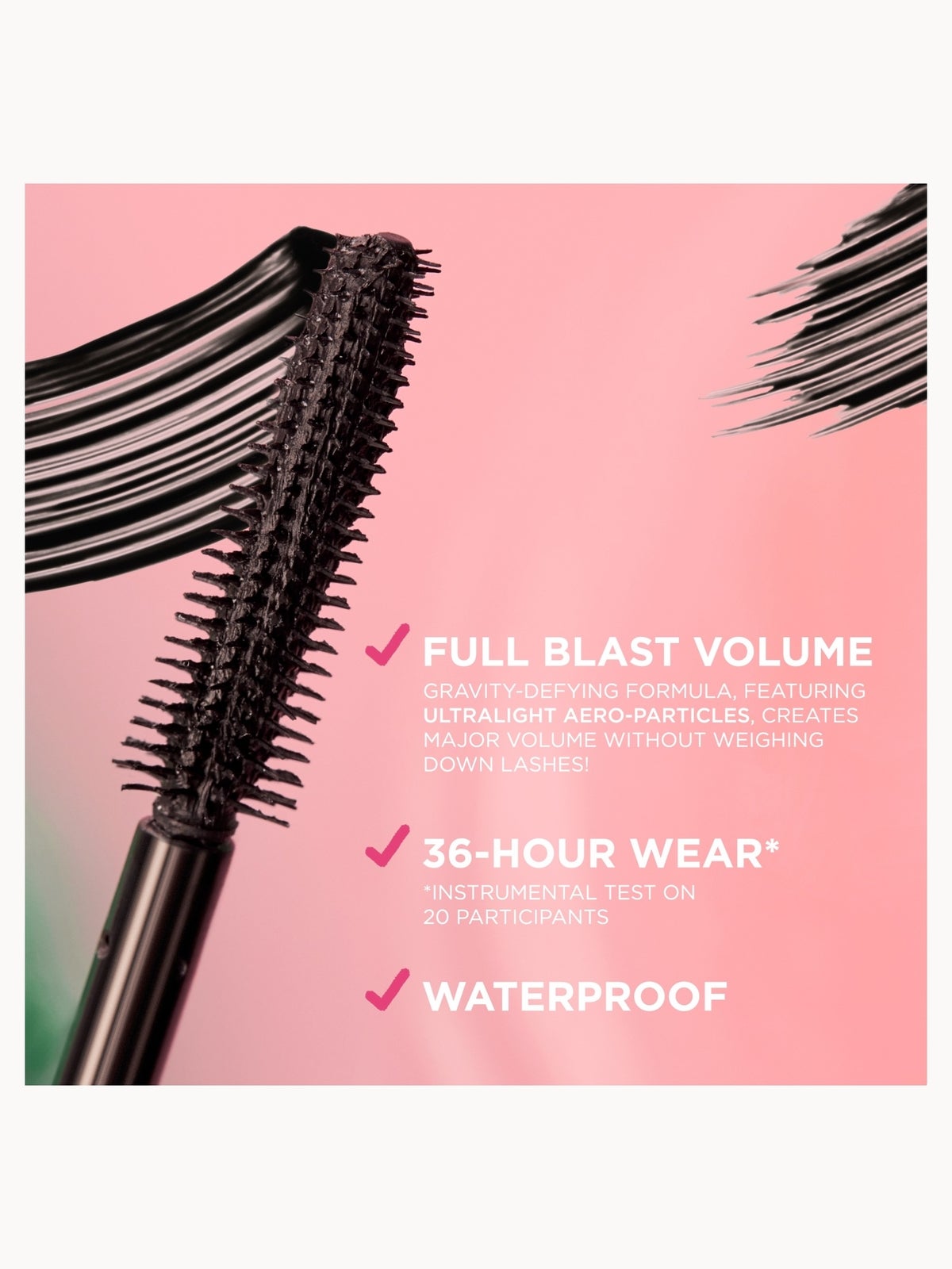 benefit Badgal BANG! Volumizing Waterproof Mascara - Pitch Black, photo 3