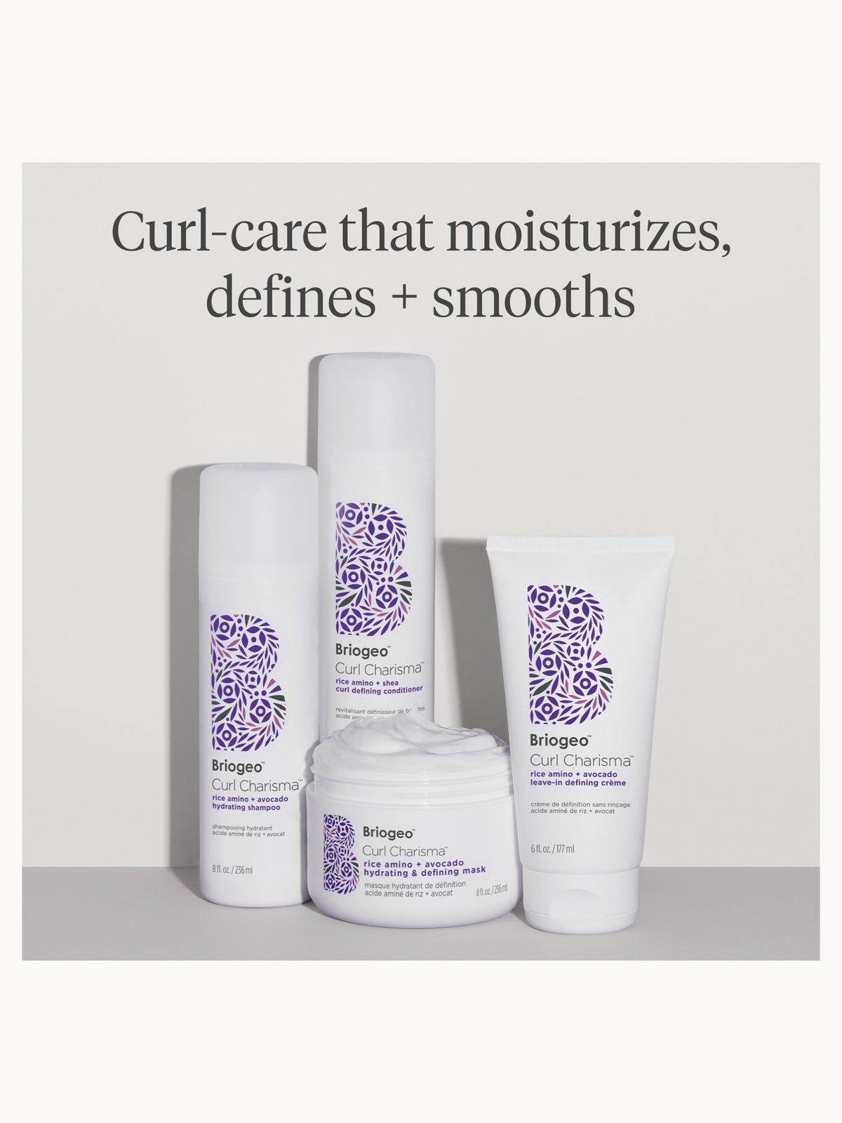 Briogeo Curl Charisma Rice Amino and Shea Curl Defining Conditioner 236ml 2