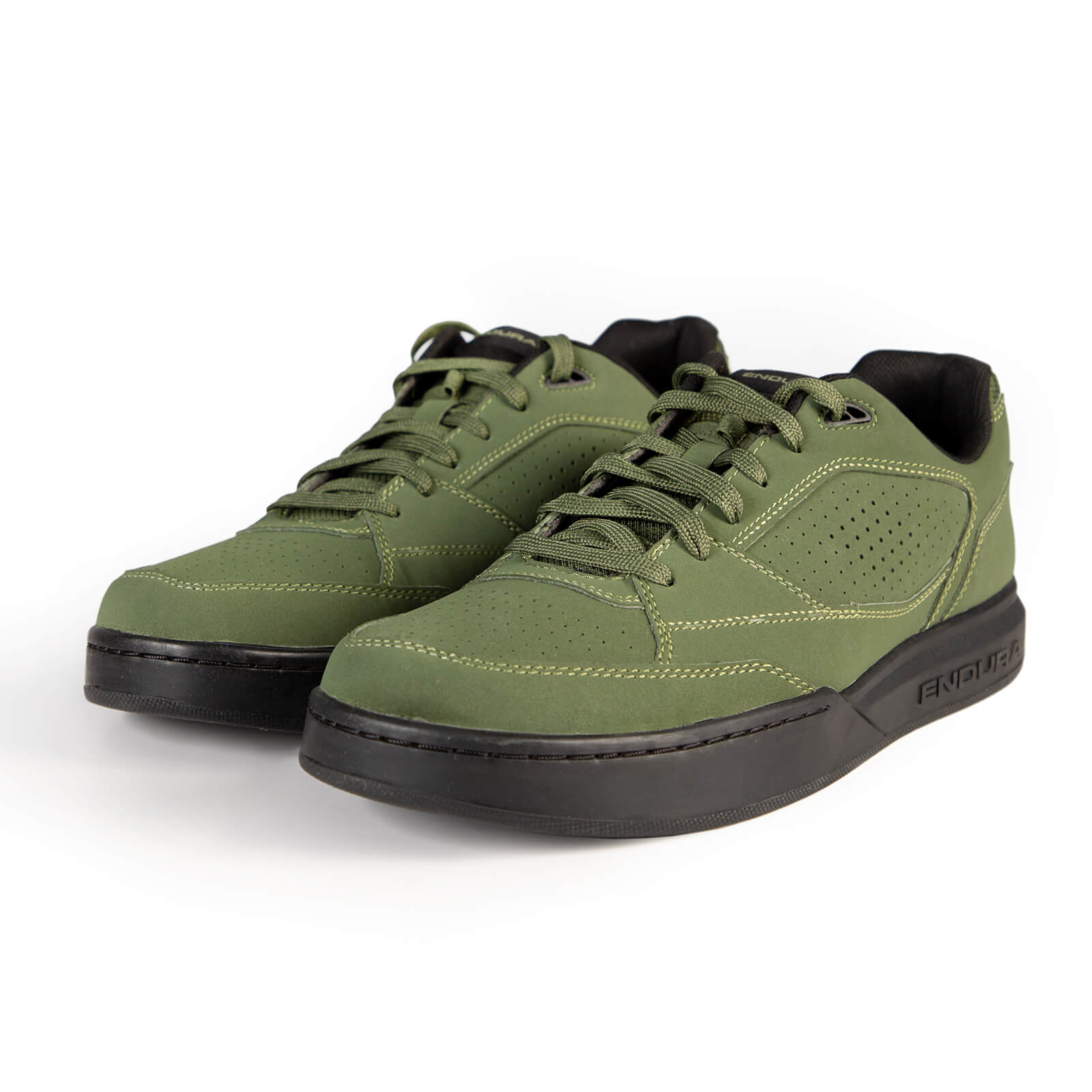 Endura Hummvee Flat Shoes - Olive Green | Extra 10% off first order.