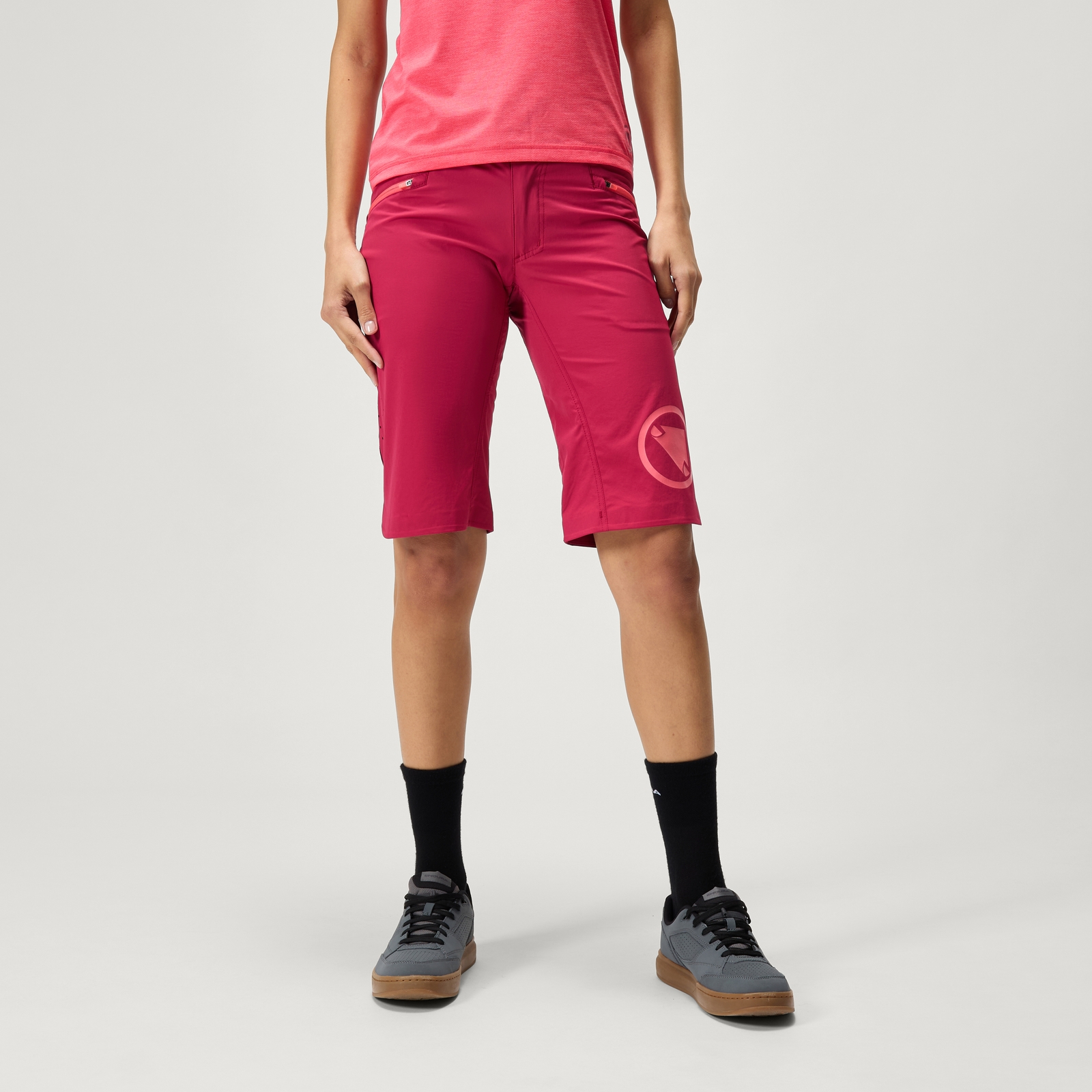 Endura Women's SingleTrack Lite Shorts - Berry | Extra 10% off first order.