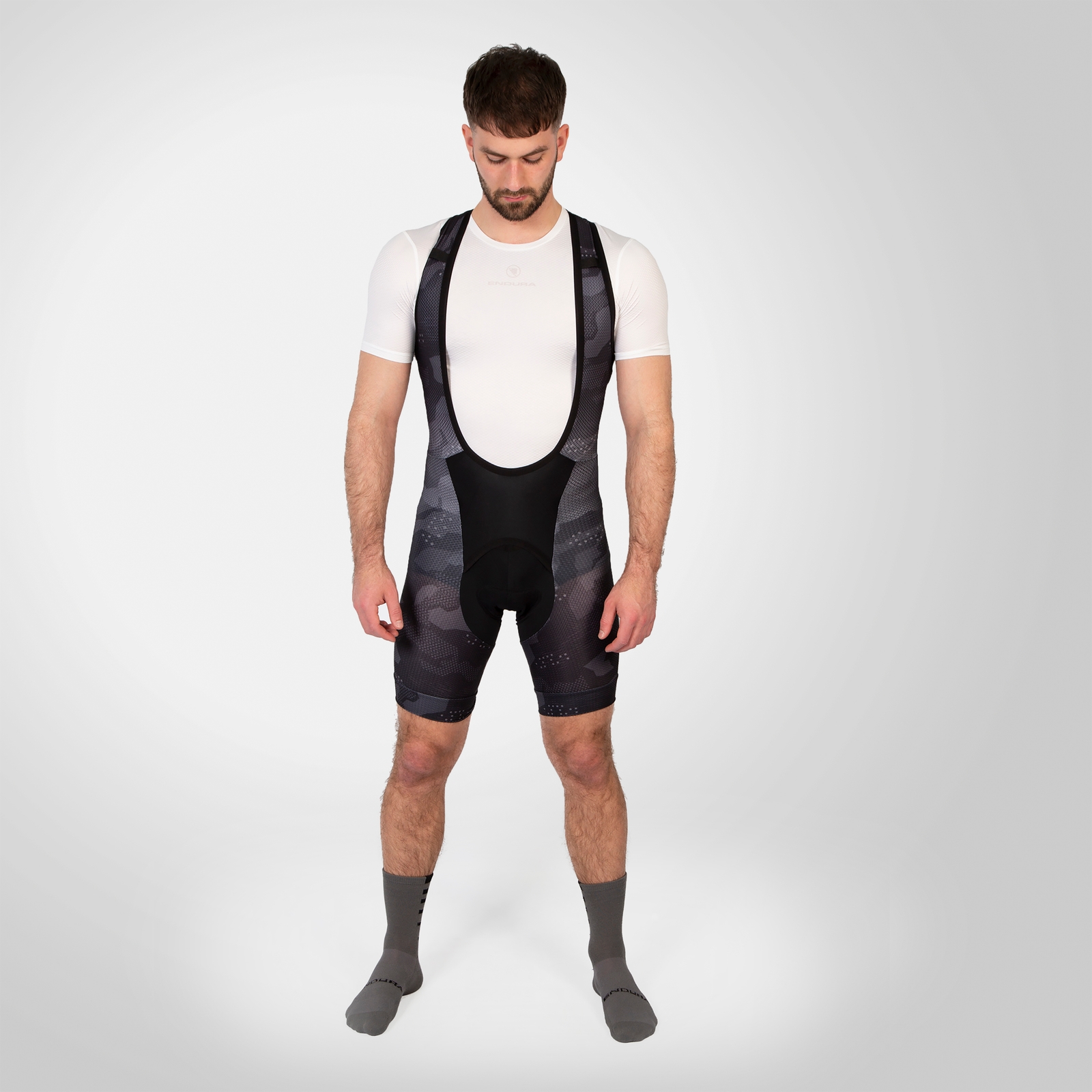 Endura Men's SingleTrack Padded Bib Liner - Black | Extra 10% off first order.