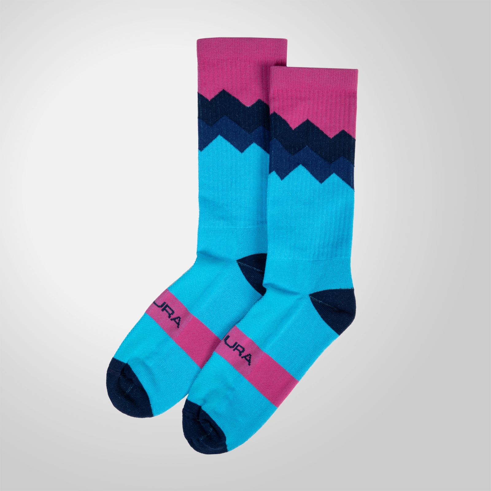 Endura Jagged Socks - Electric Blue | Extra 10% off first order.