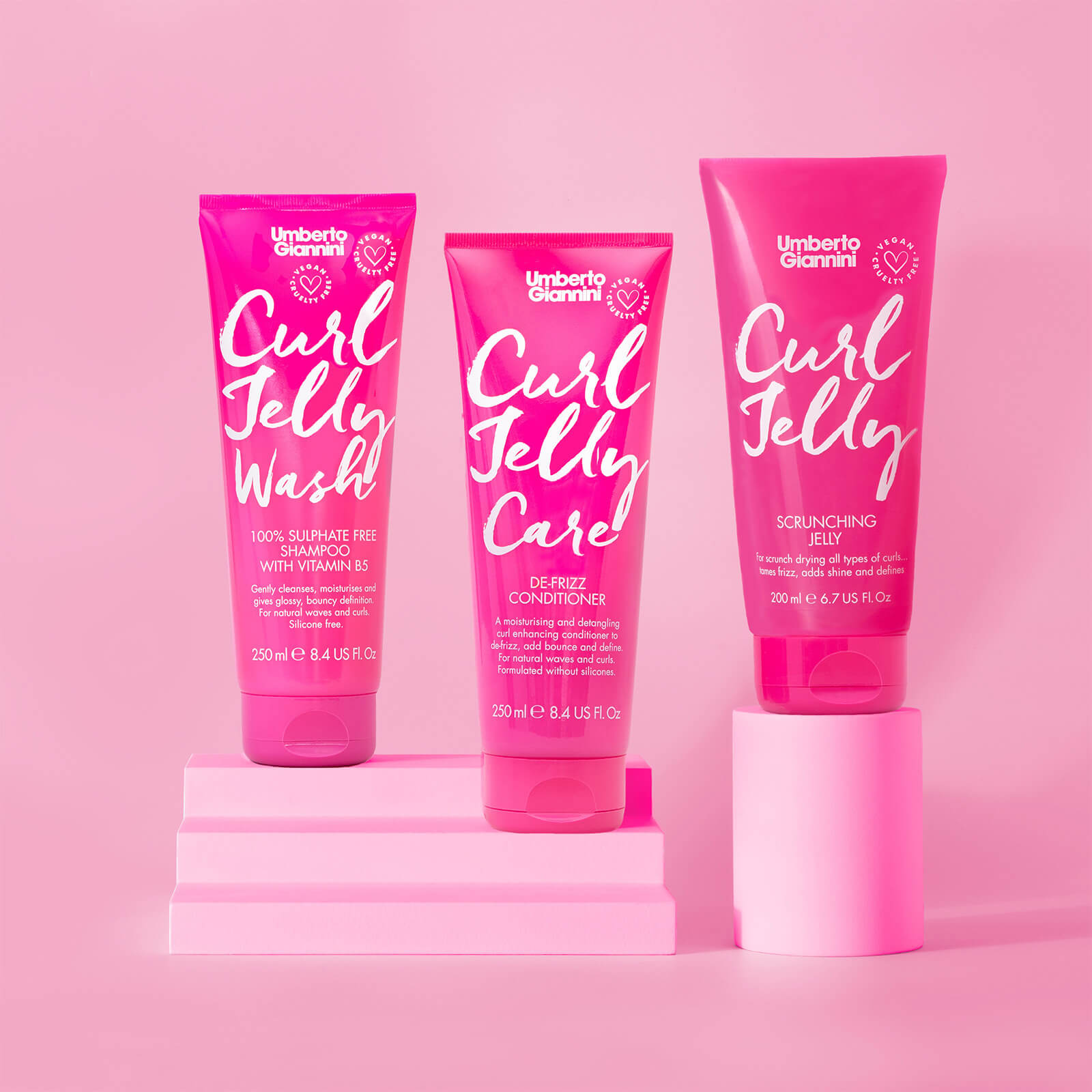 Umberto Giannini Curl Jelly Wash Shampoo 250 ml