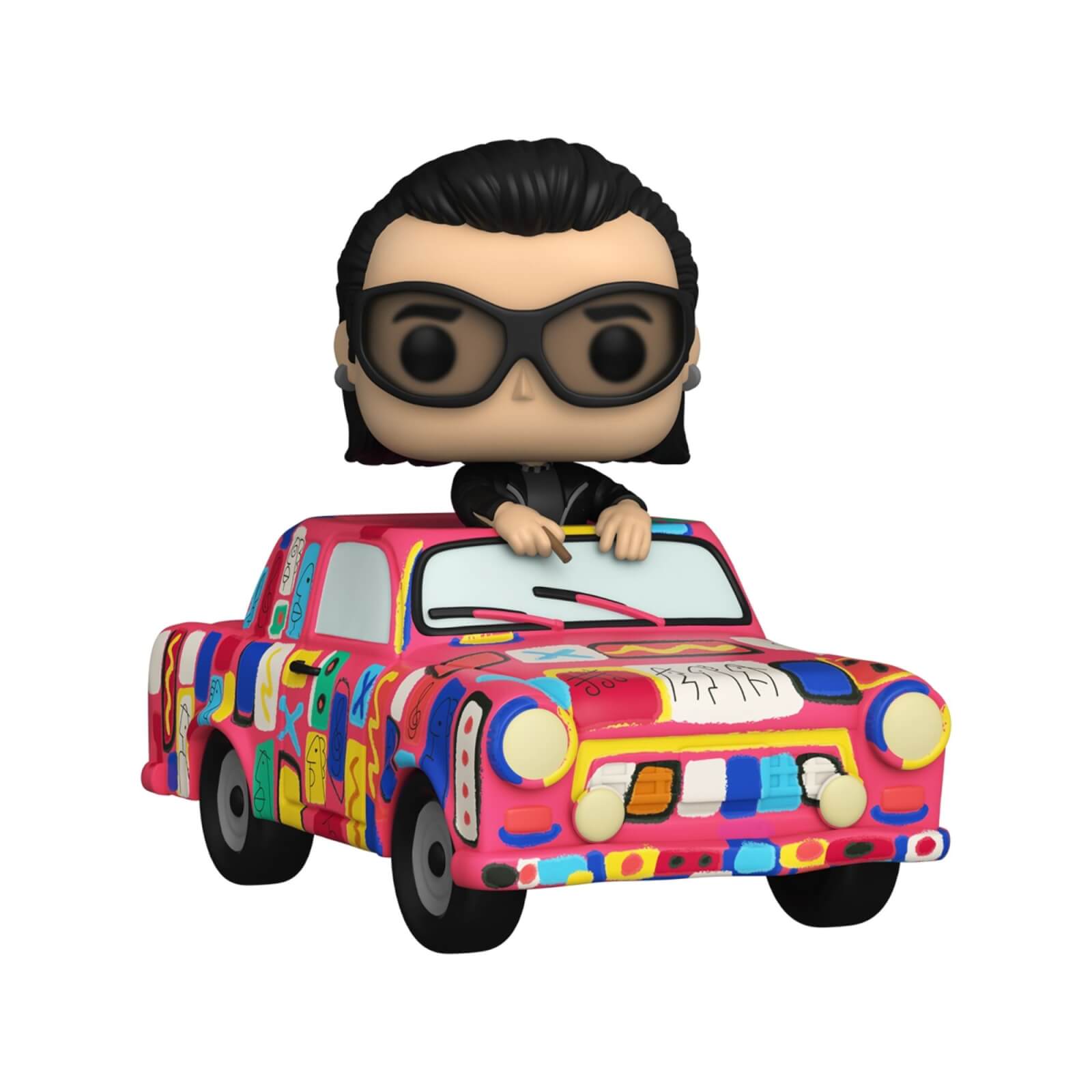 POP Rides - U2 ZooTV - Bono with Achtung Baby Car