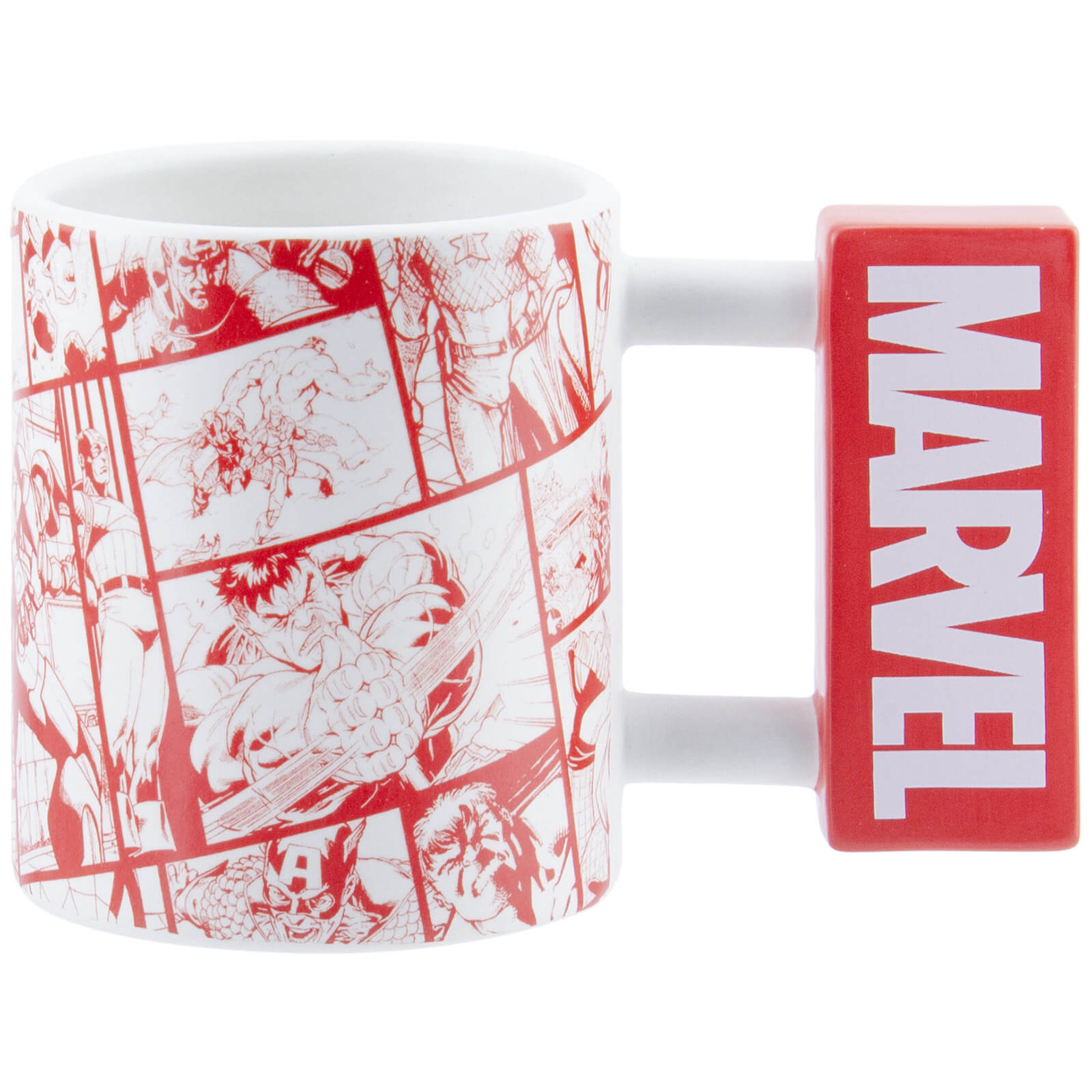 Marvel Logo Shaped Mug