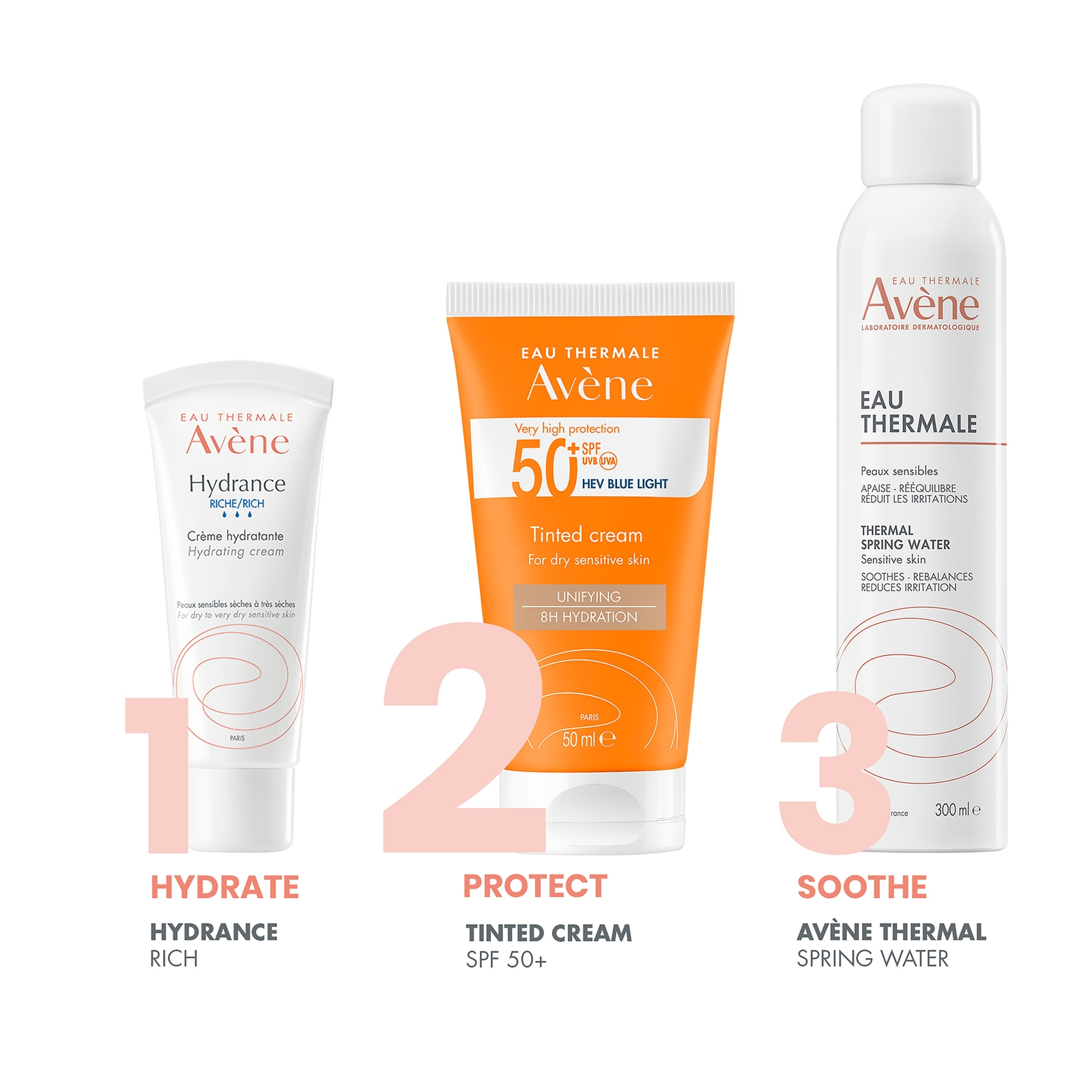 Thumbnail - Avène Very High Protection Tinted Sun Cream SPF50+ for Dry, Sensitive Skin 50ml