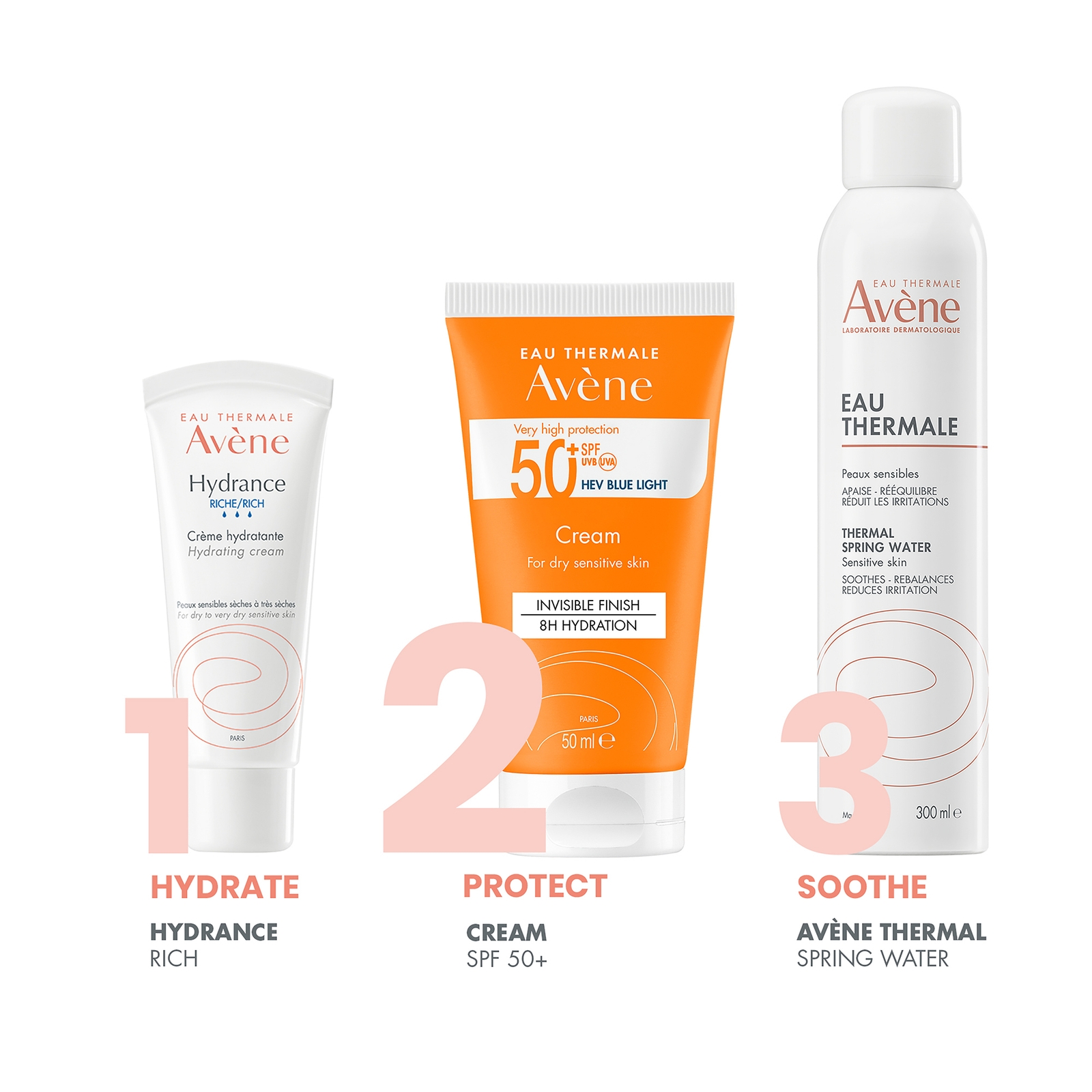 Thumbnail - Avène Very High Protection Sun Cream SPF50+ for Dry, Sensitive Skin 50ml