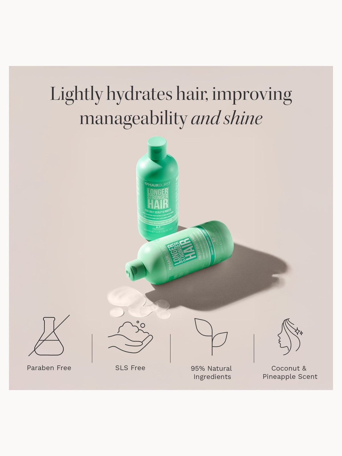 Hairburst Oily Shampoo and Conditioner Set 2